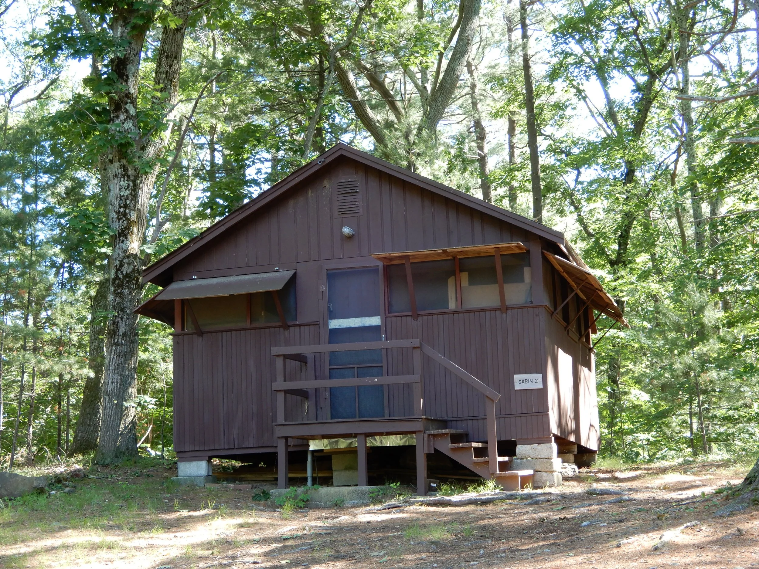 There are four bunkhouses in our cabin area