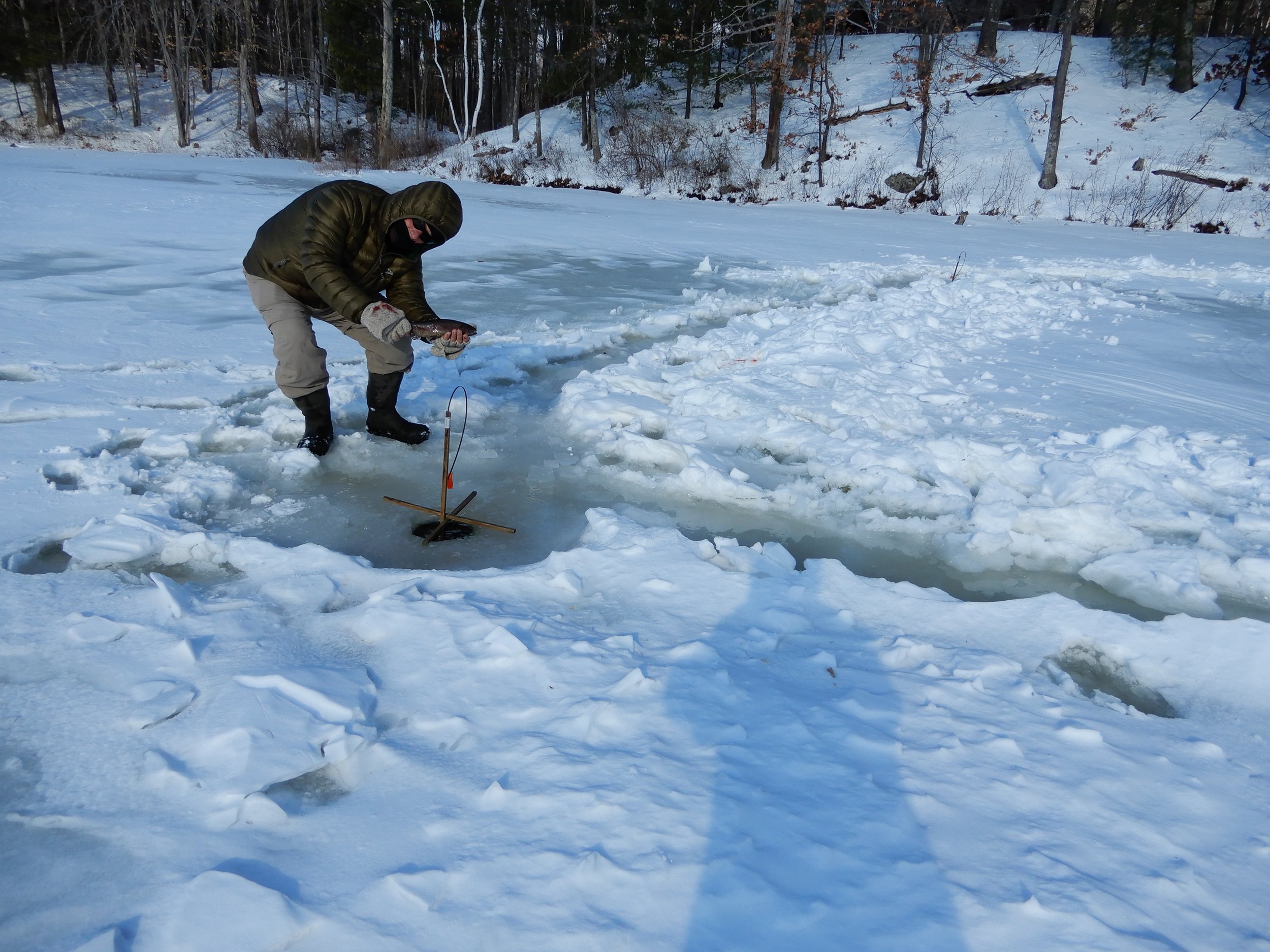 Ice fishing