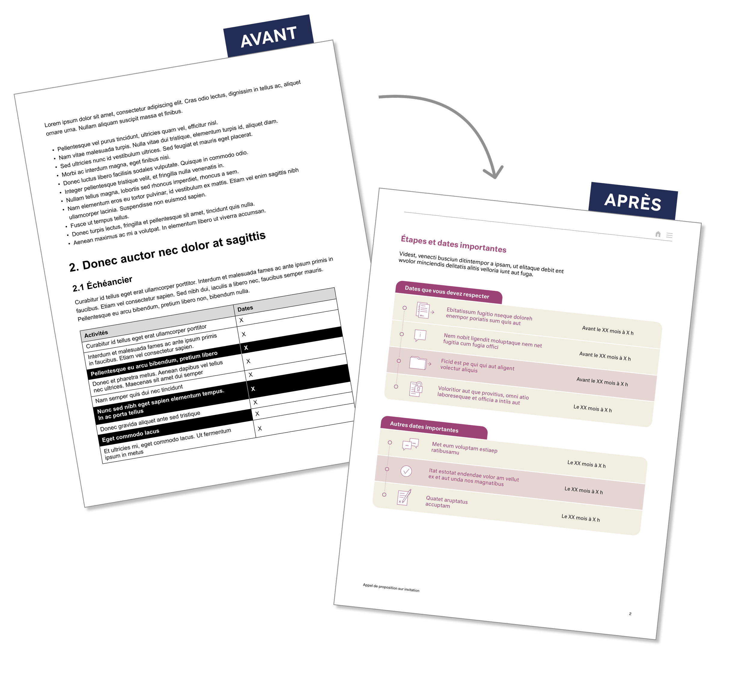 Appel d offres processus et documents clairs et efficaces en clair