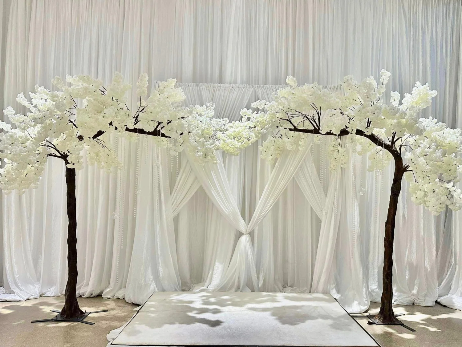 Tree Decor Rental Faux Floral | Trees - Florals - Vines/Greenery - Arches — On The Move ...