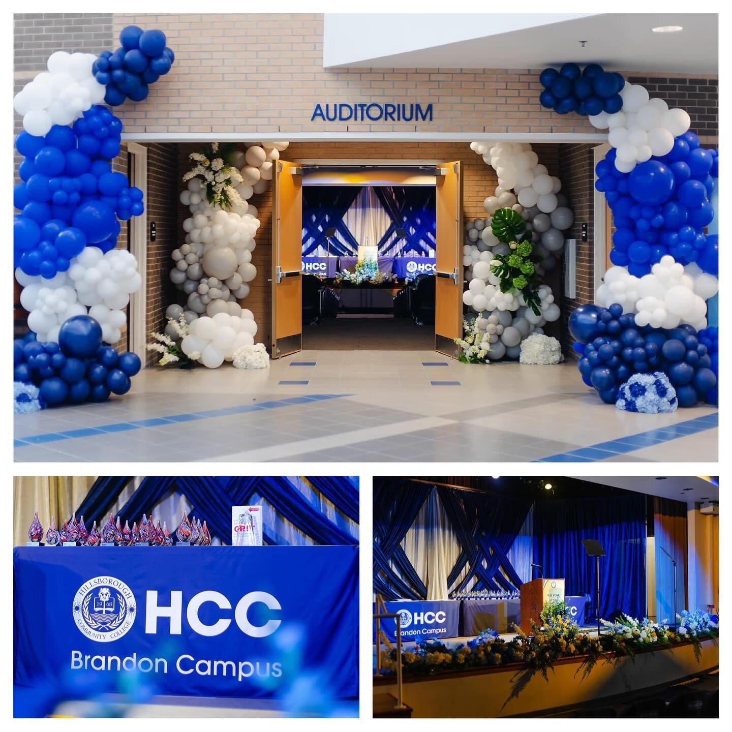 Award ceremony at HCC where we provided the Draped Backdrop for the stage. Pleasure working with Elegant Evening Events, Bloomingdays Florist, &amp; Masterworks Rentals! &mdash;&mdash;&mdash;&mdash;&mdash;&mdash;&mdash;&mdash;&mdash;&mdash;&mdash;&md