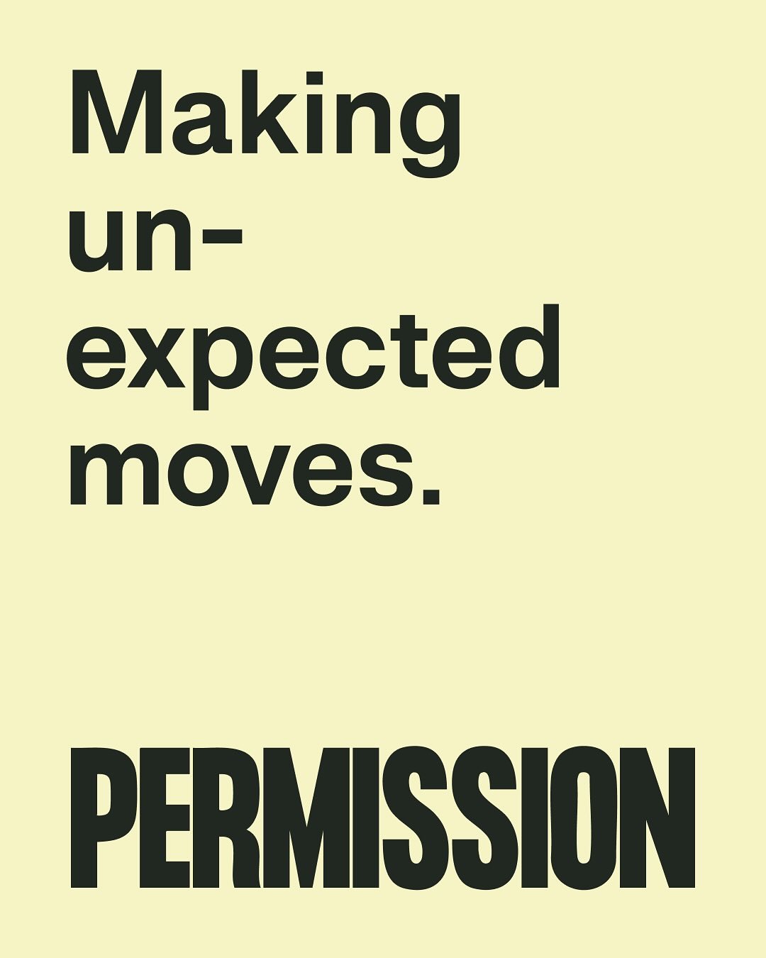 Permission MOVE was made for the chaos, curveballs, and small wins of real life - and we built a campaign to match. From fake moves to real ones, we helped @permission.co launch their first in-house activewear line with energy, intention, and just a 