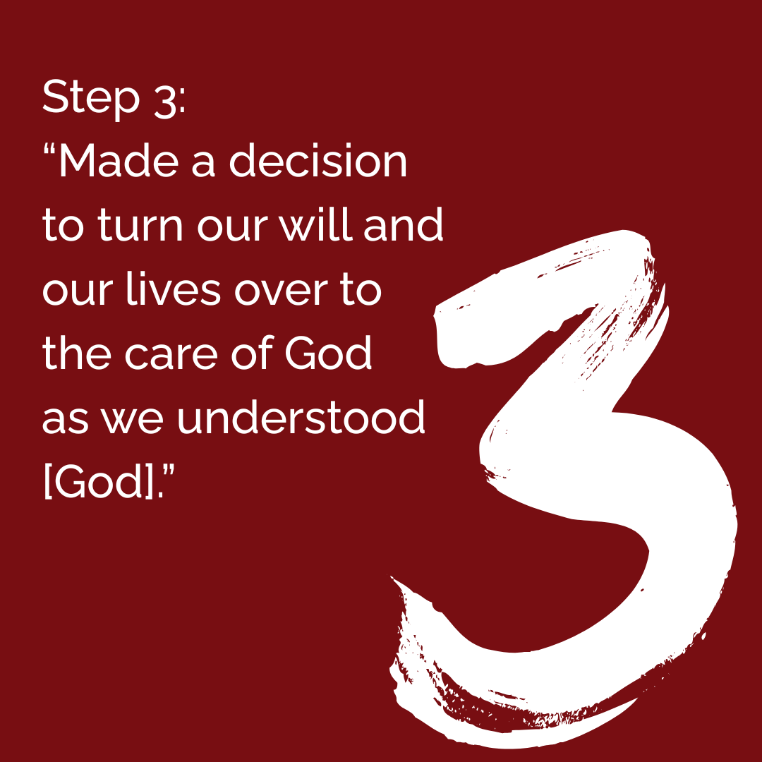 Step 3: Surrender and Acceptance