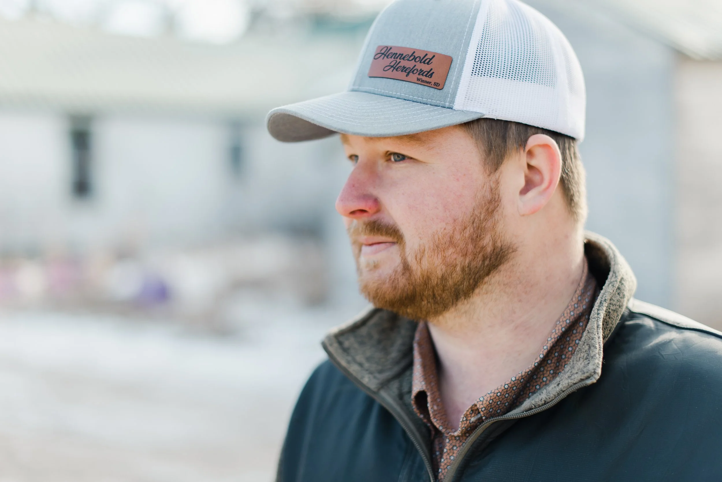 Luke staring off into the distance.