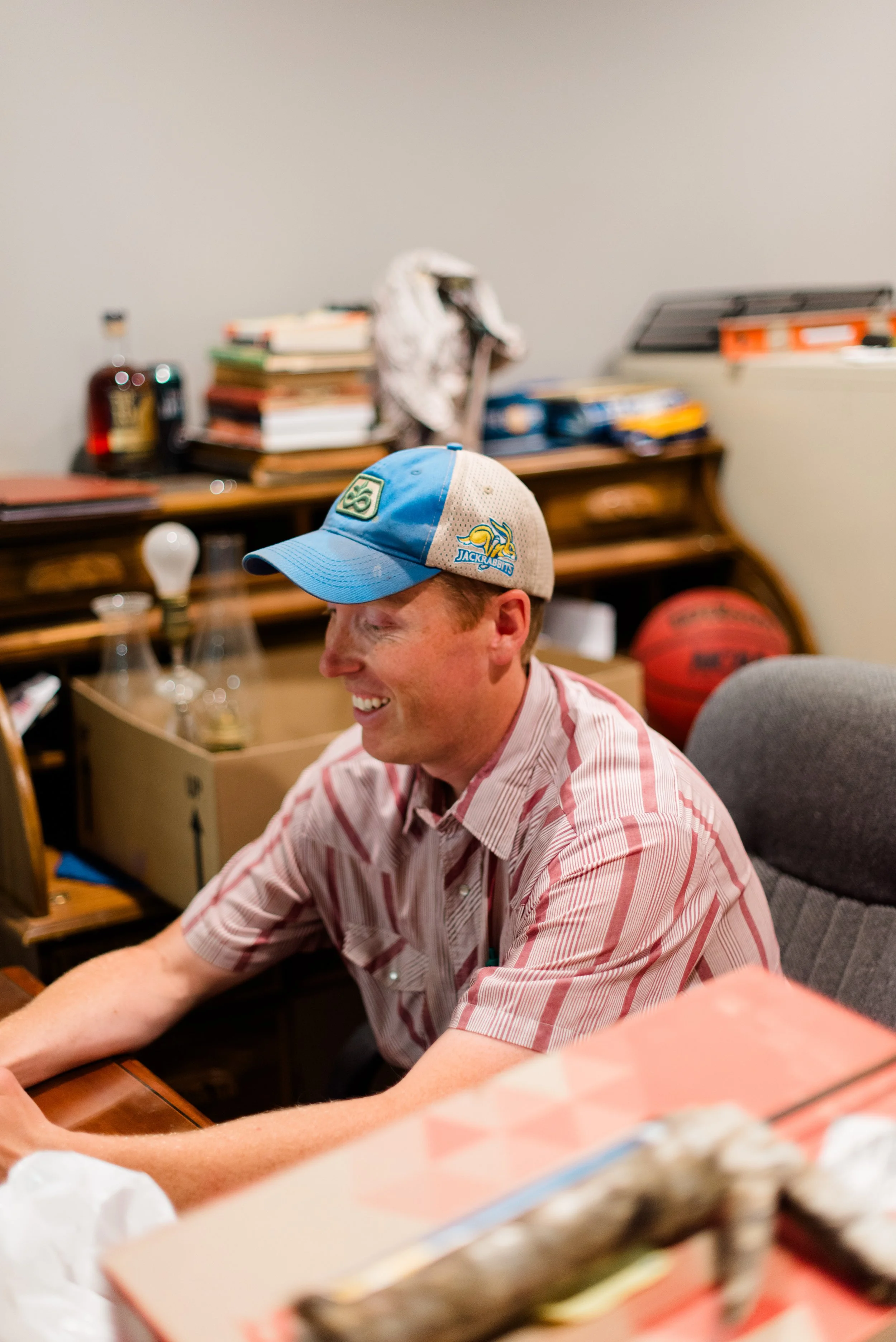 Corey Chicoine smiling
