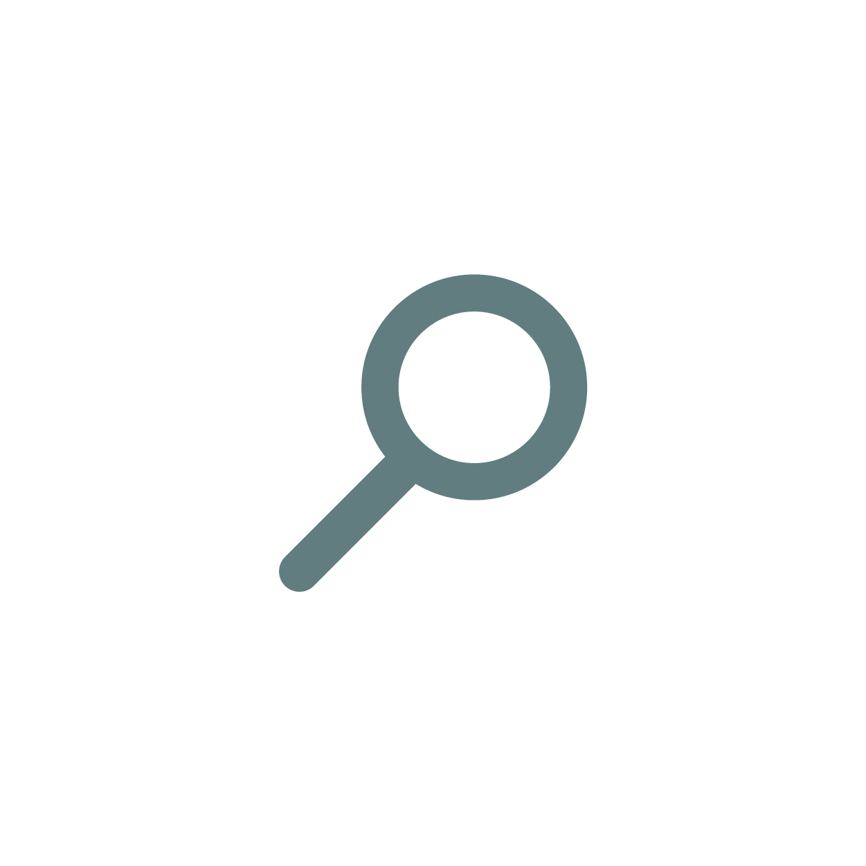 teal magnifying glass