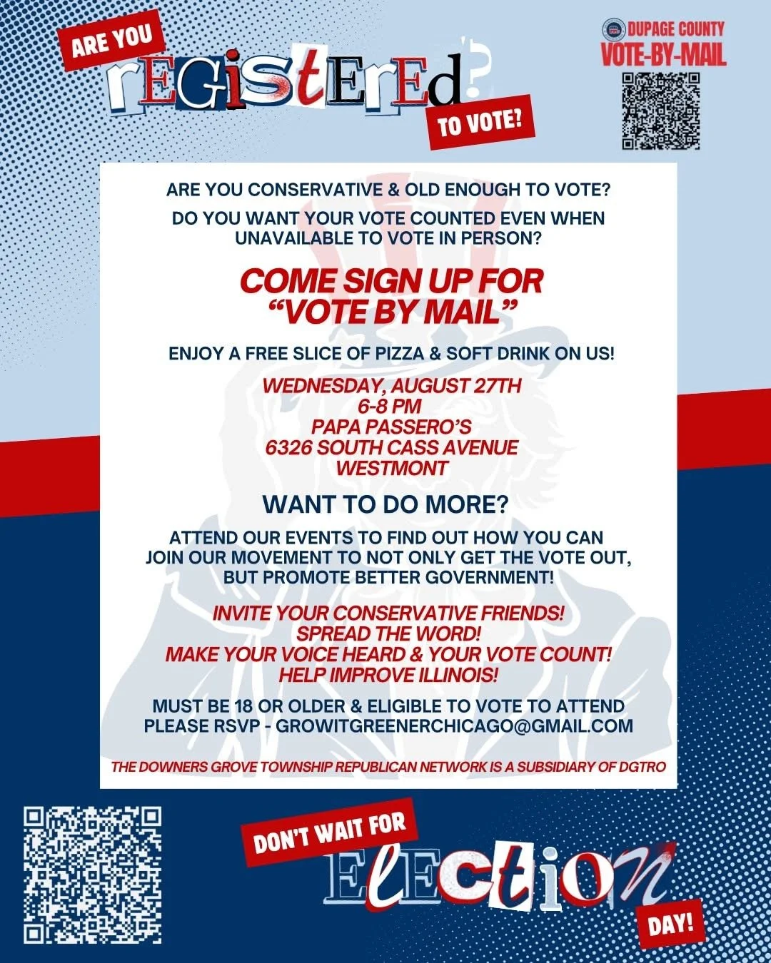 Vote By Mail Sign Up!