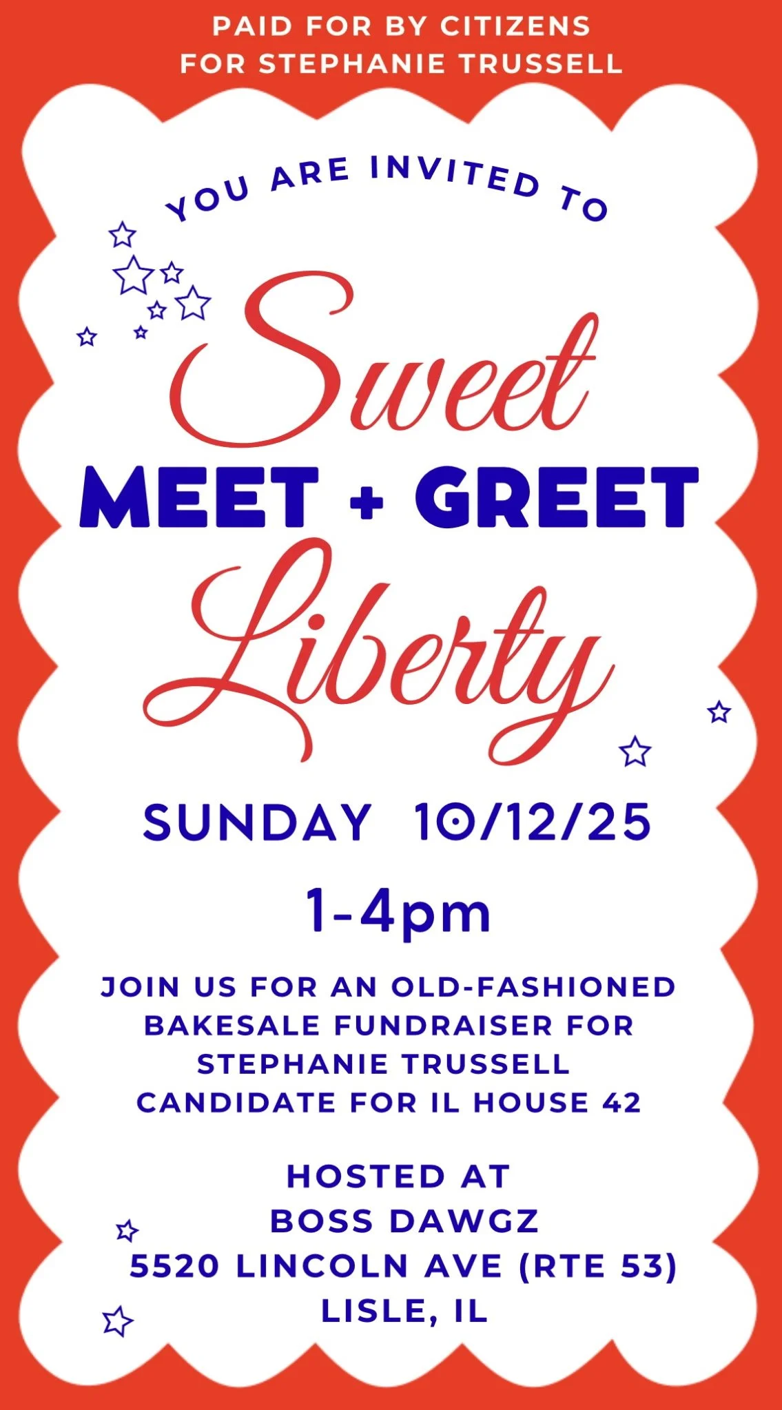 Trussell for State Rep 42 Bake Sale
