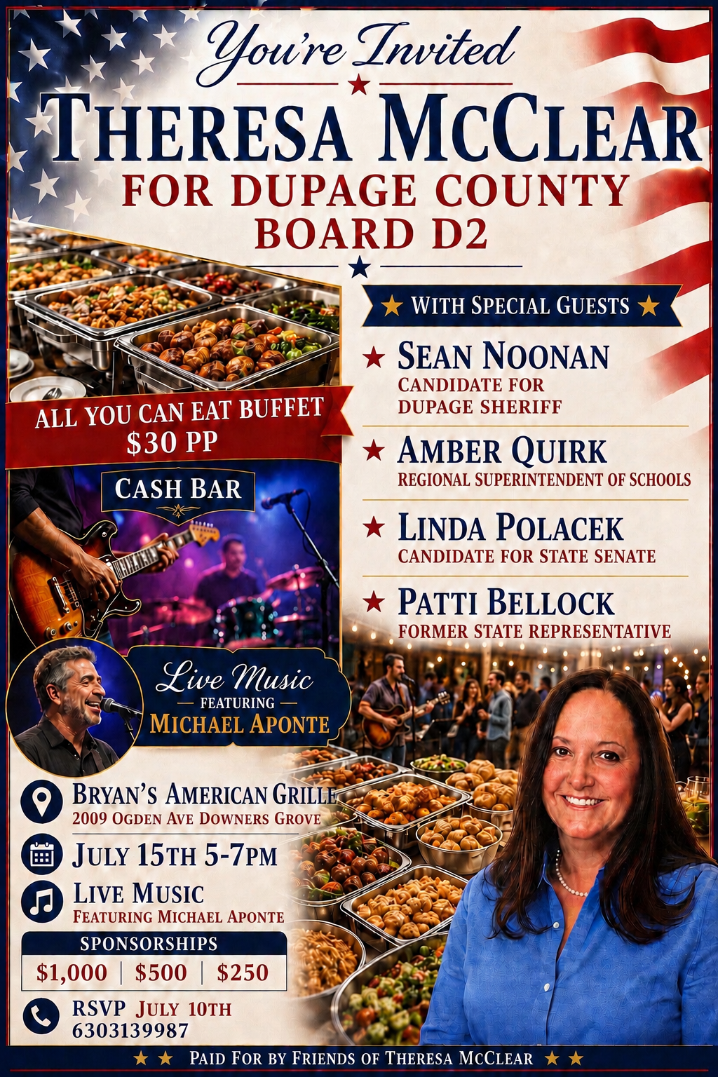 Theresa McClear for County Board 2 Fundraiser