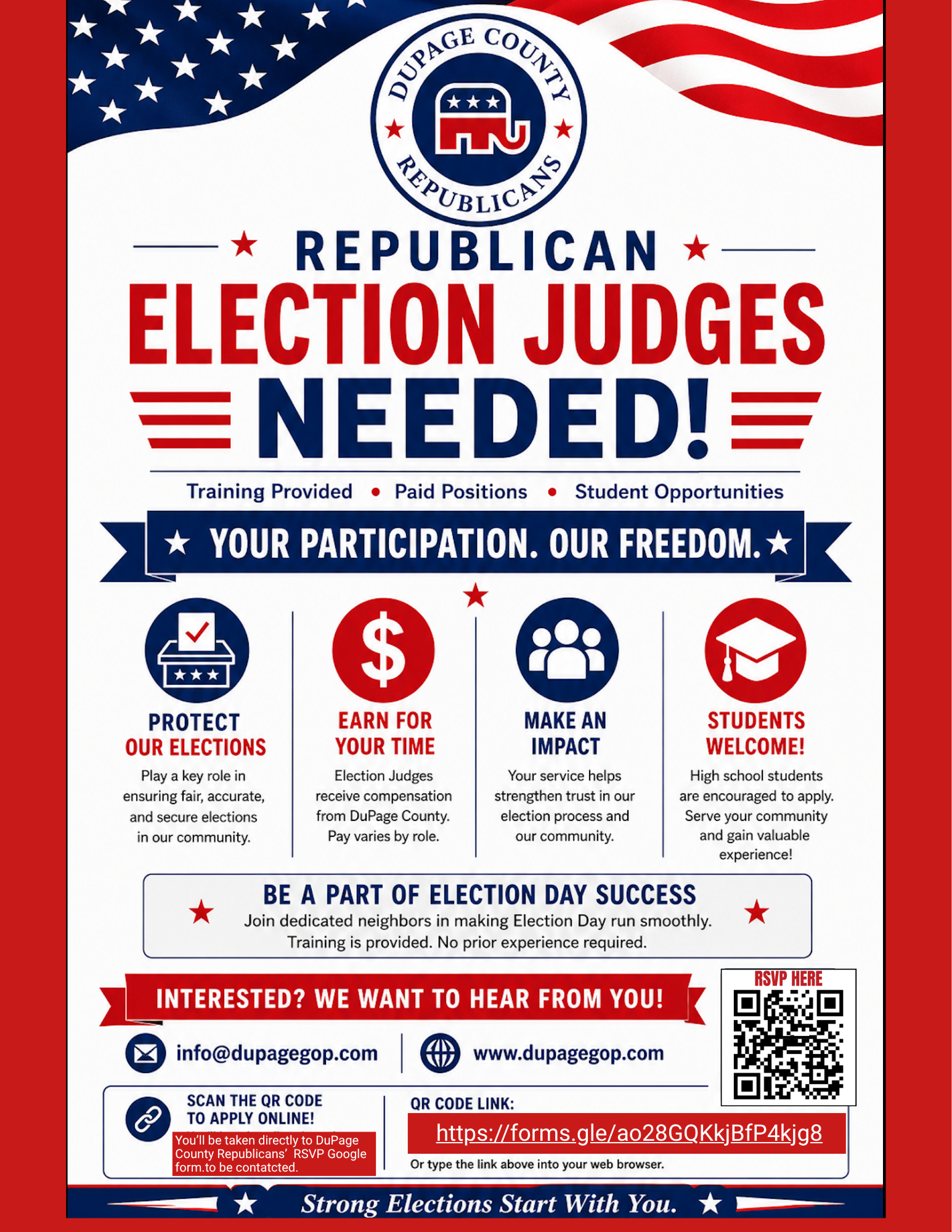 REPUBLICAN ELECTION JUDGE RECRUITING