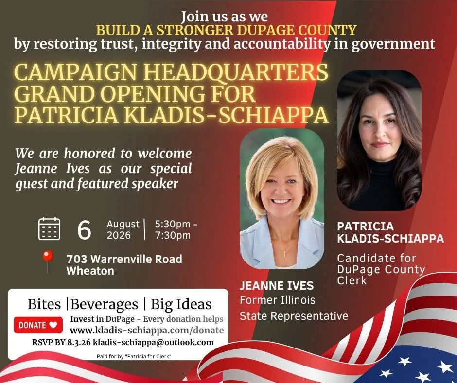 KLADIS-SCHIAPPA FOR CLERK OPEN HOUSE!