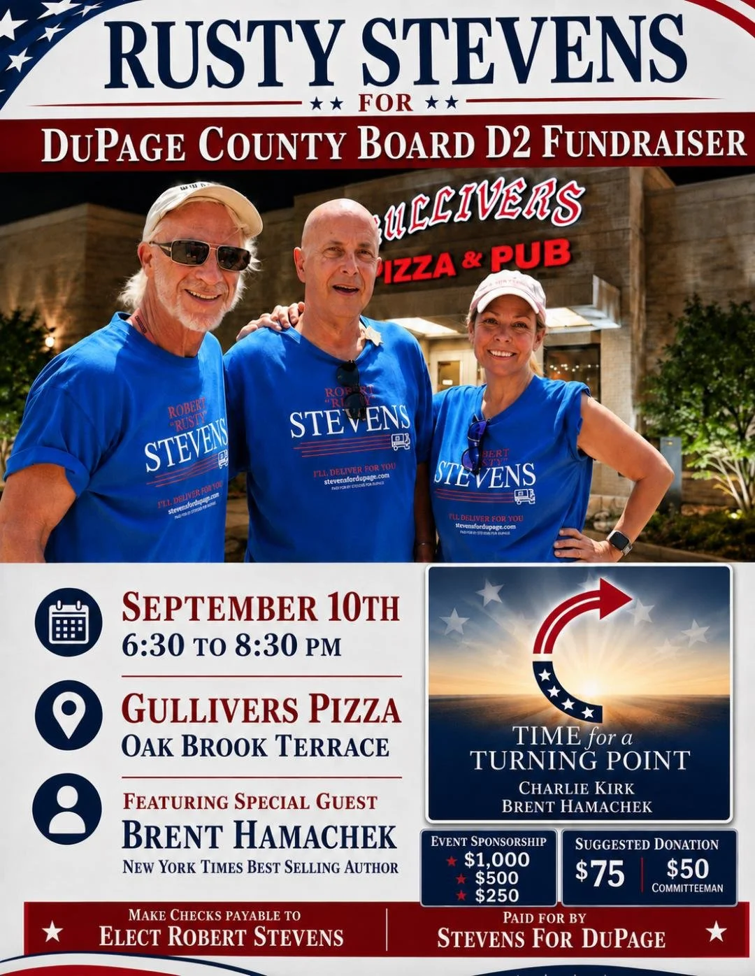 Stevens for DuPage County Board 2 Fundraiser