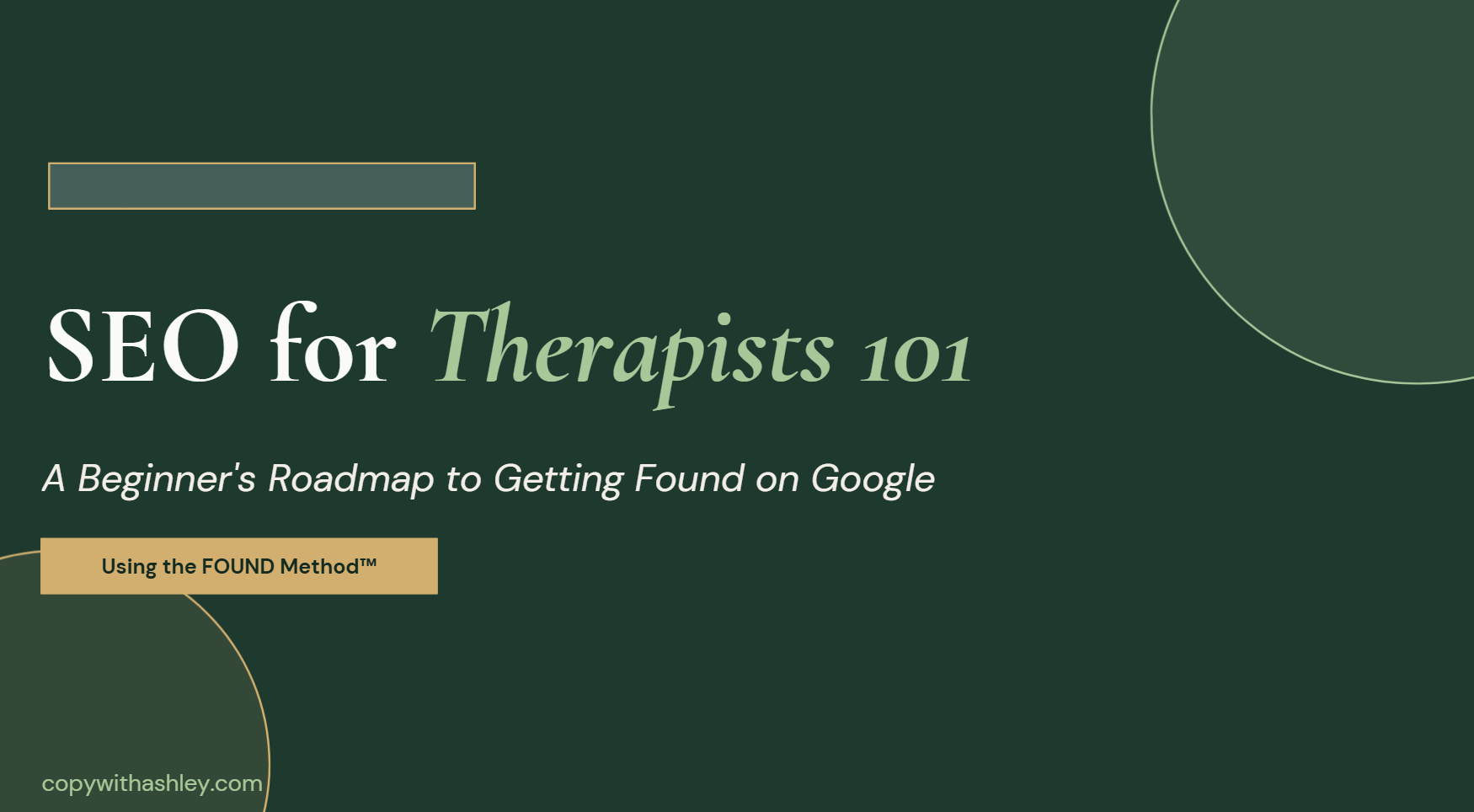 SEO for Therapists: Where to Actually Start (In Plain English)