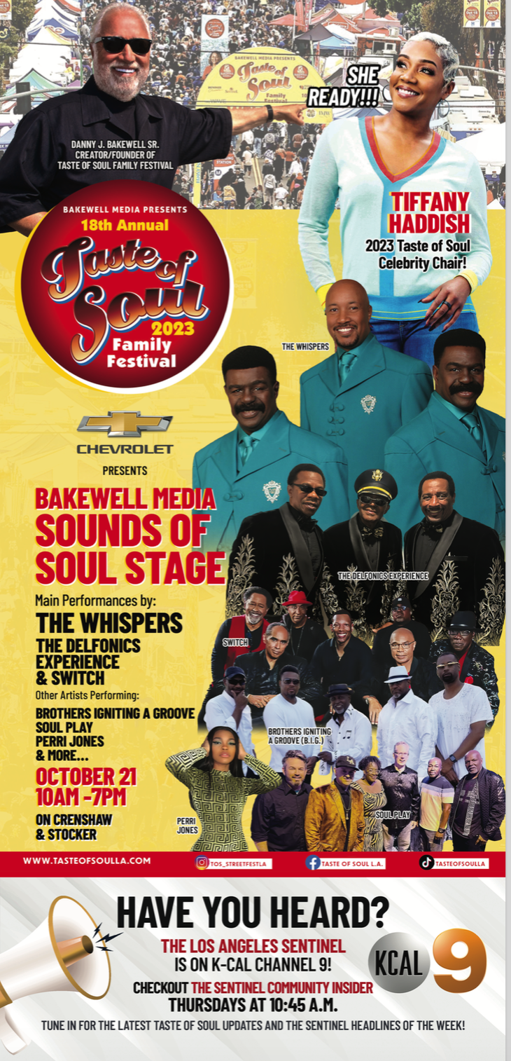 Bakewell Media Sounds of Soul Stage — Taste of Soul LA