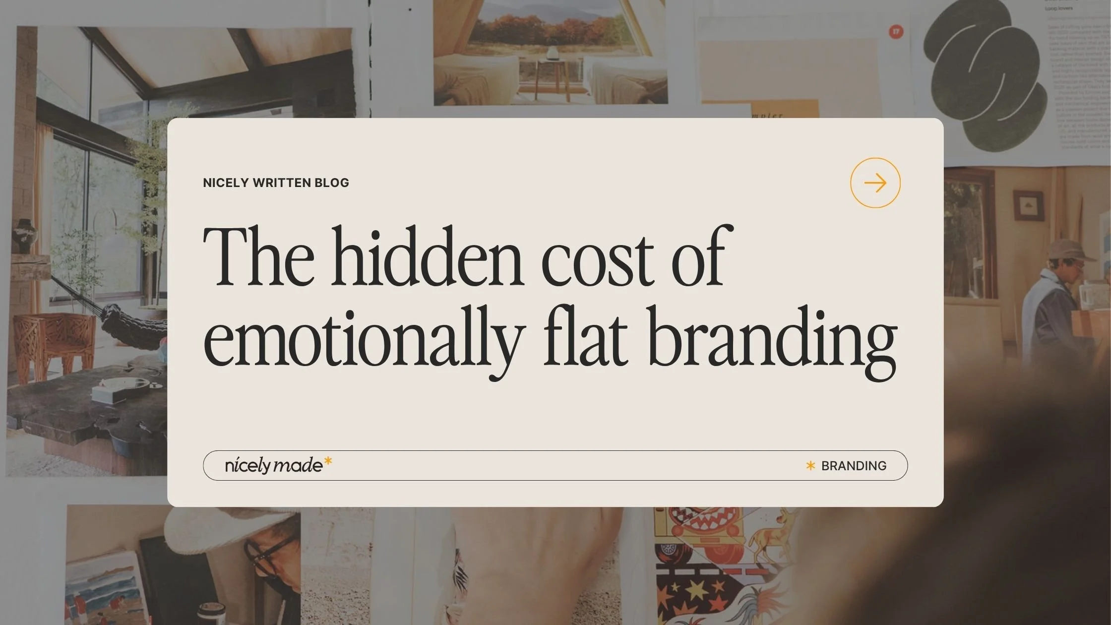 The hidden cost of emotionally flat branding