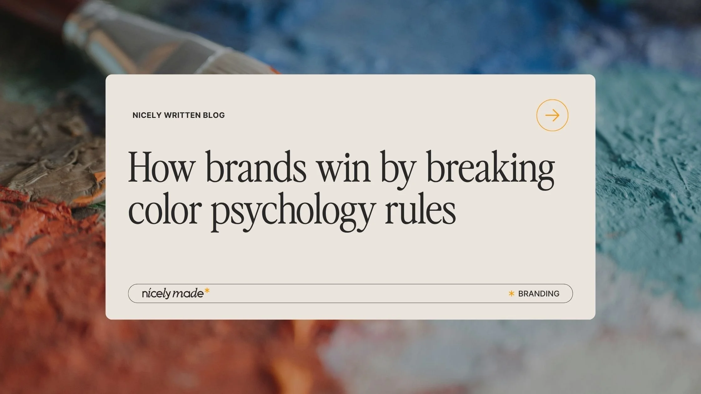 How brands win by breaking color psychology rules