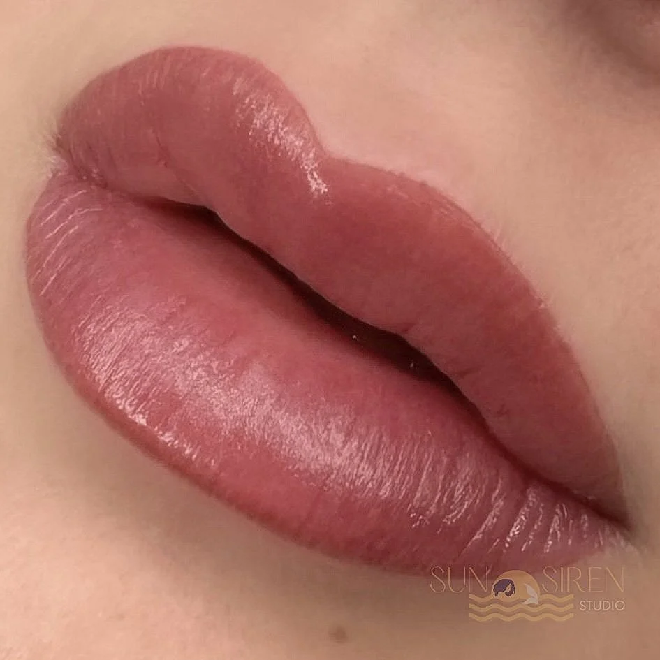 Lip Blushing, Lip Tattoo, Dark Lip Neutralization