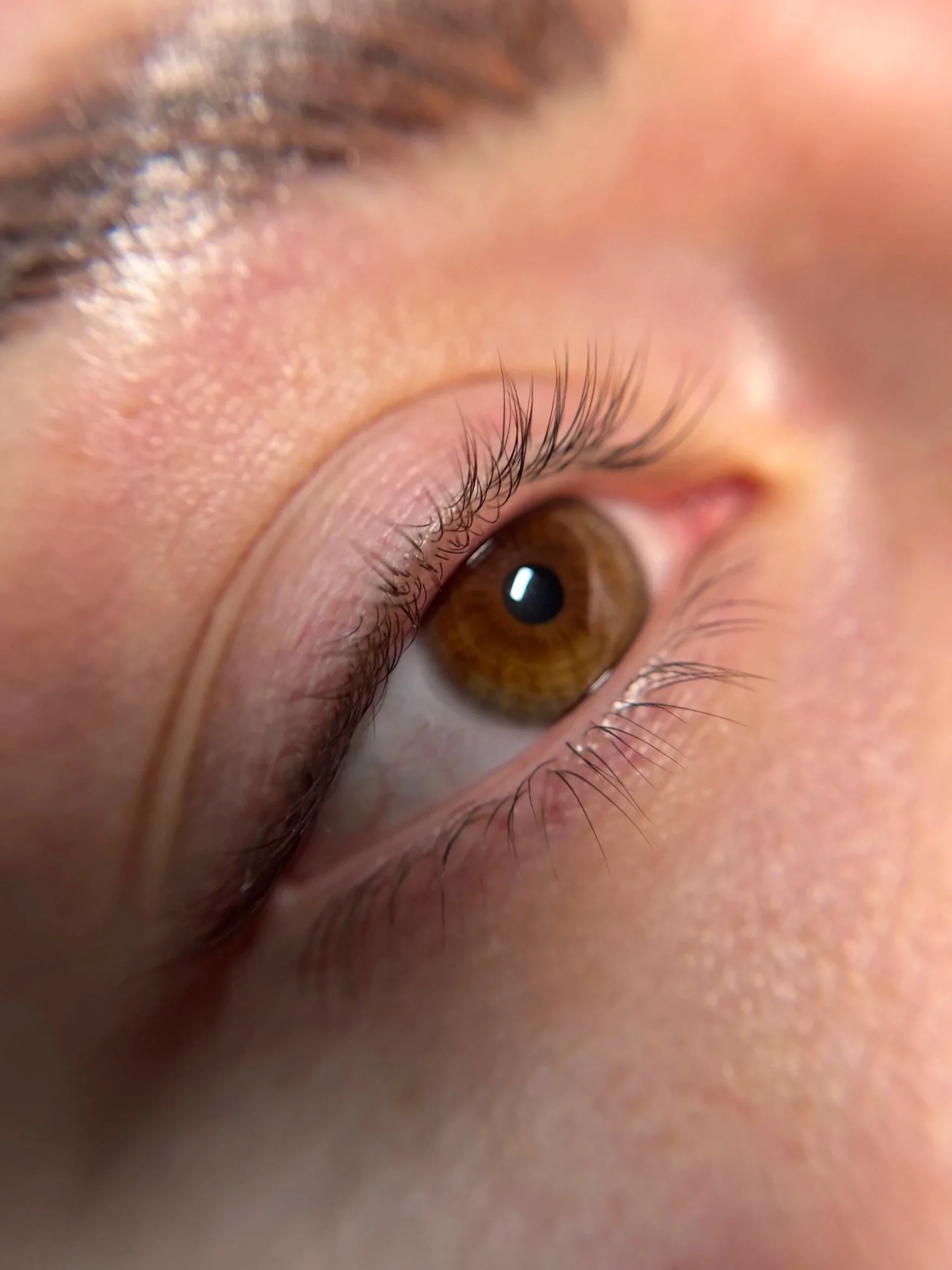 Before Picture of Eye, Before Permanent Lash Line Enhancement