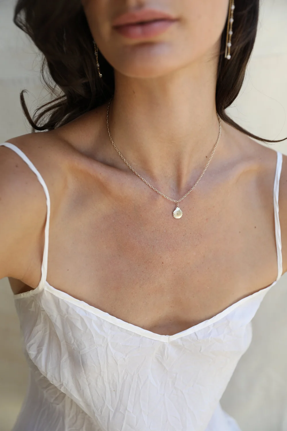 日本未発売[TOMMASSINI] SEASHELL NECKLACE Seashell Necklace — Tommassini Jewelry