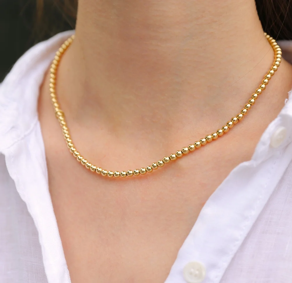 【TommassiniJewelry】Beaded Wrapコインネックレス TommassiniJewelry】Beaded Wrapコインネックレス