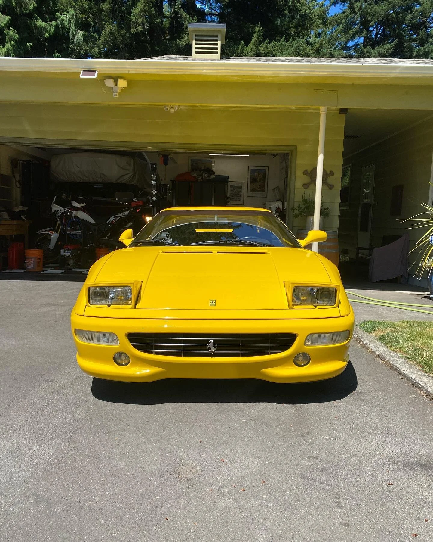 Ferrari F355 Berlinetta Mobile Paint Enhancement &amp; 5-Year Ceramic Coating. @gtechniq_na