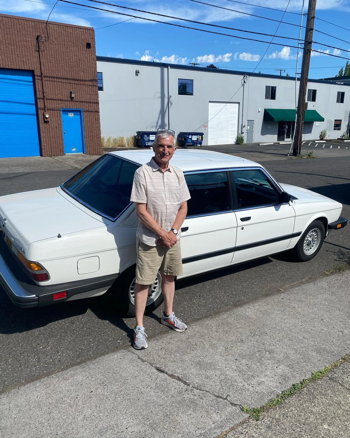 Loved working on this alpine white E28 today. Prep and Exterior Paint enhancement.