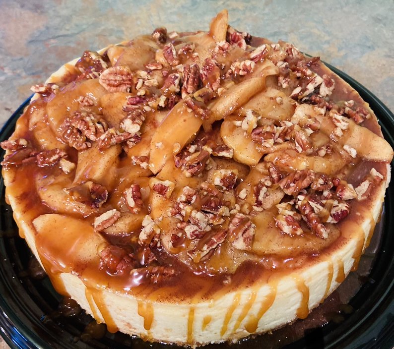 Caramel Apple Cheesecake