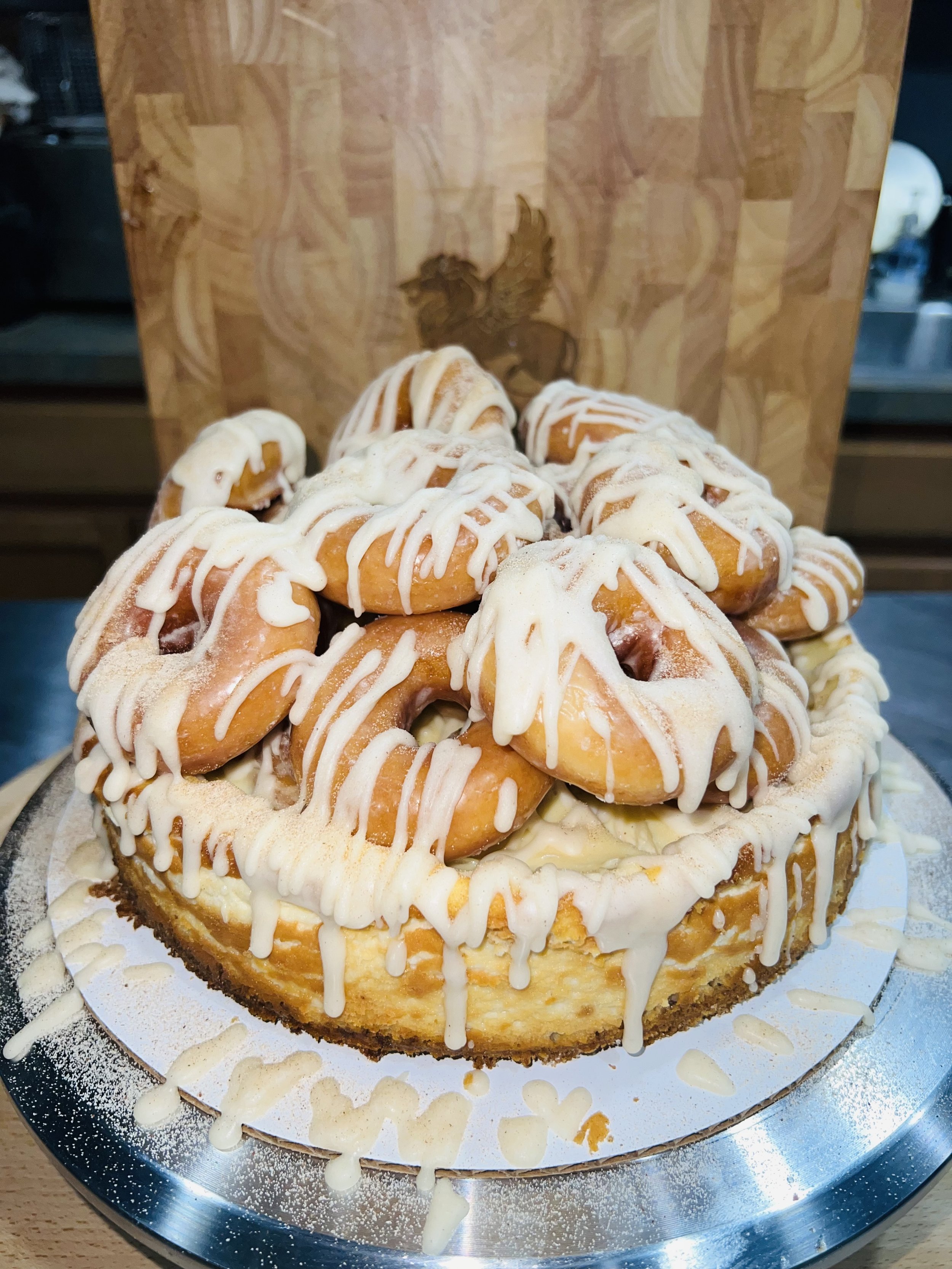Glazed Donut Cheesecake