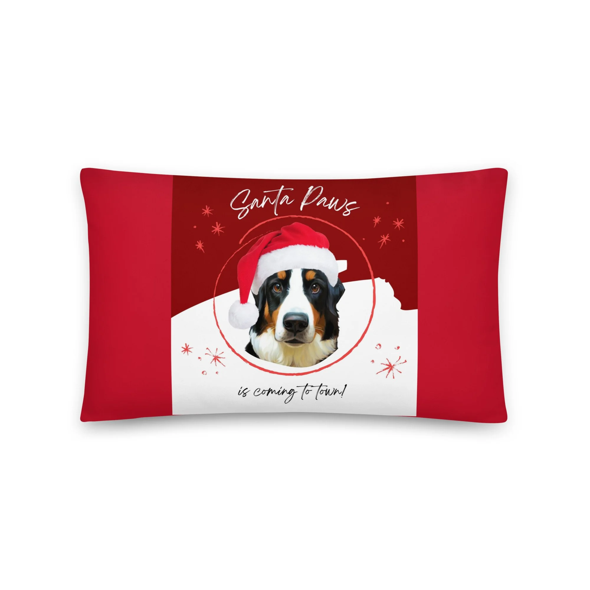 Santa Paws Berner Pillows