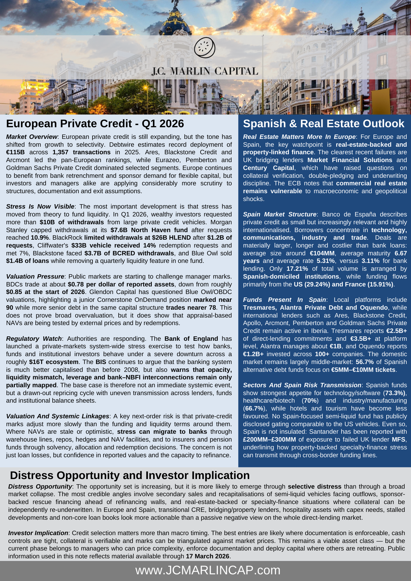 Private Credit Research Q1 - 2026