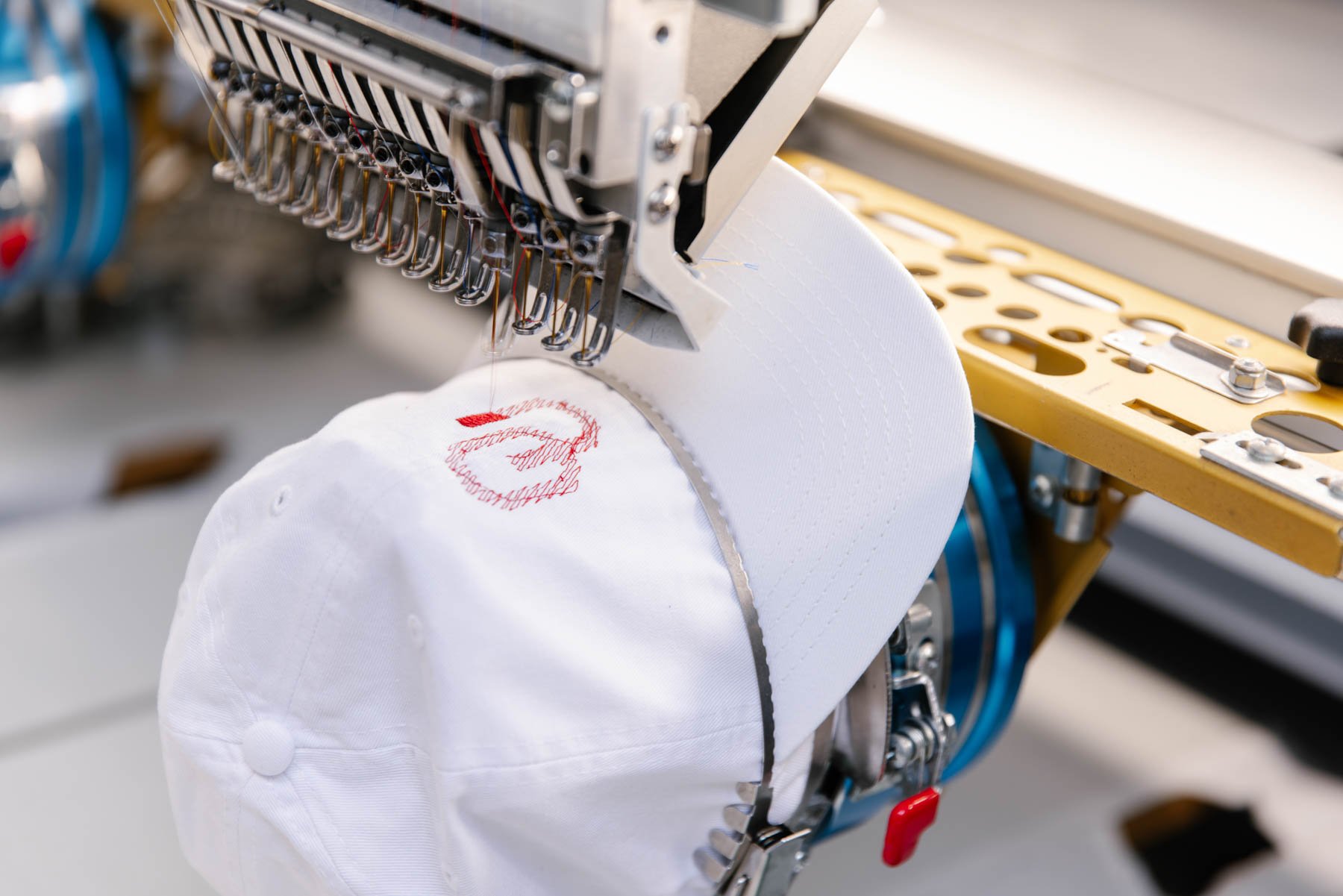 embroidered shirt at University Silkscreen