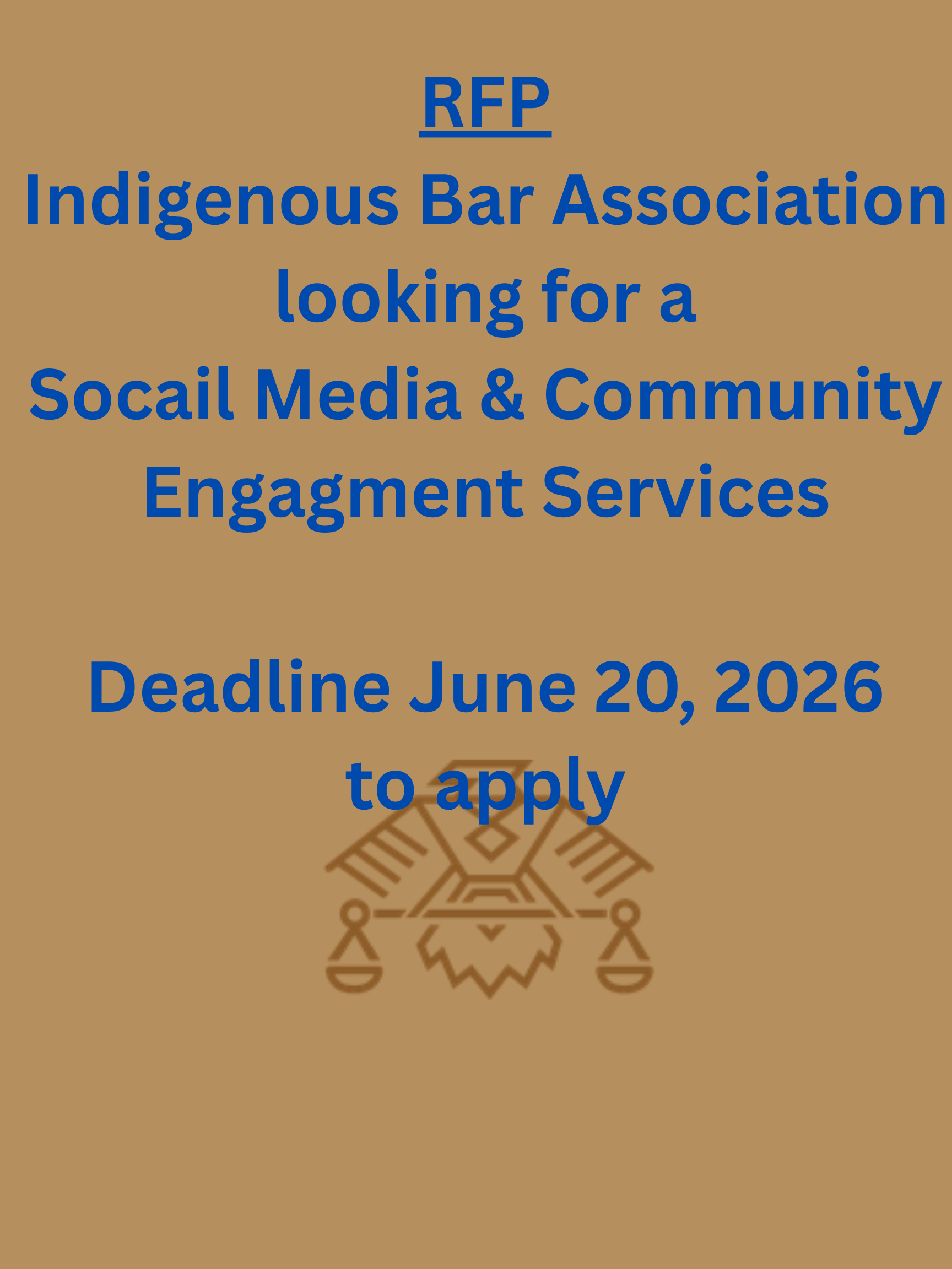 RFP Socail Media Contractor