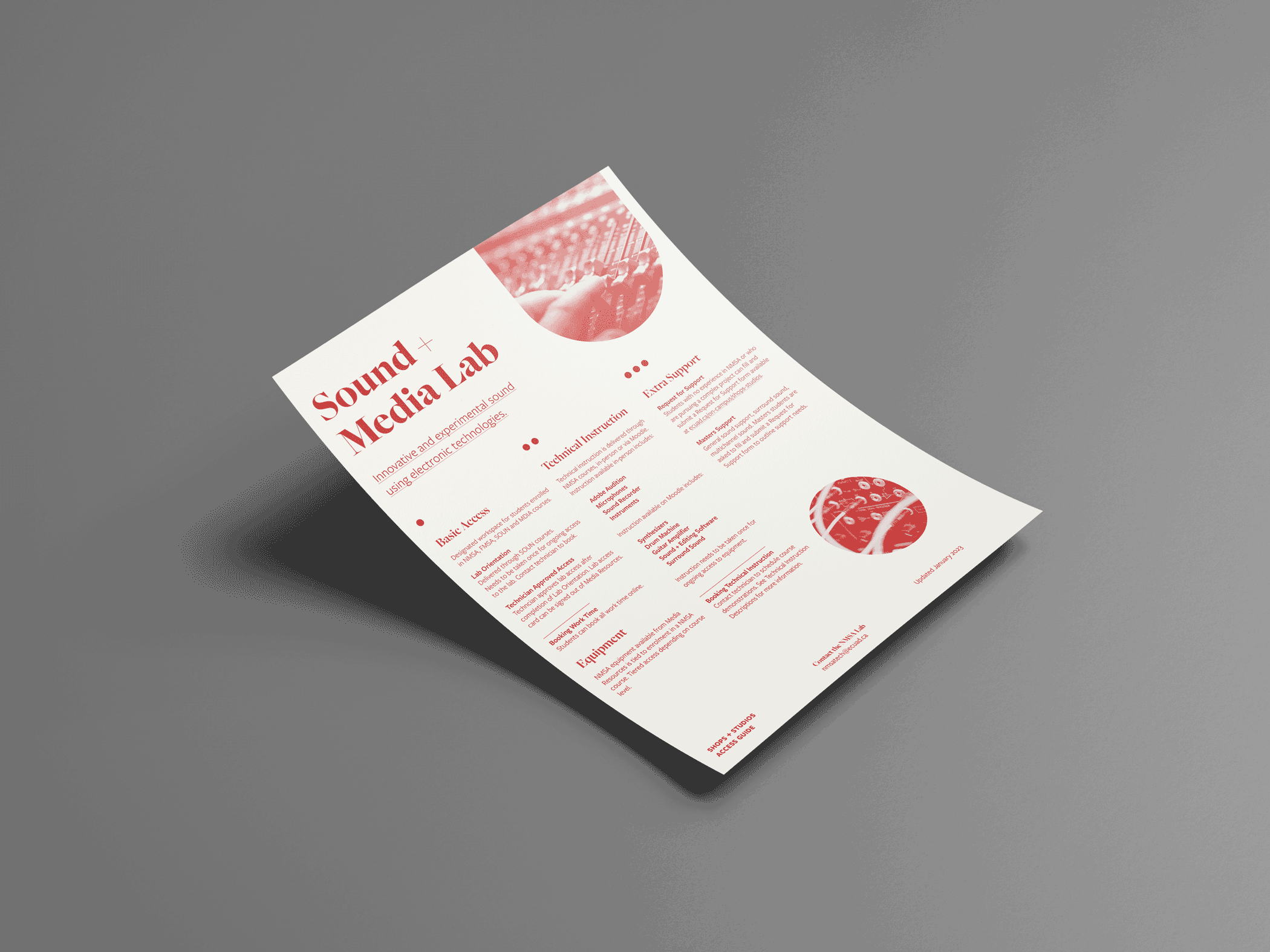 Campus resource guide.