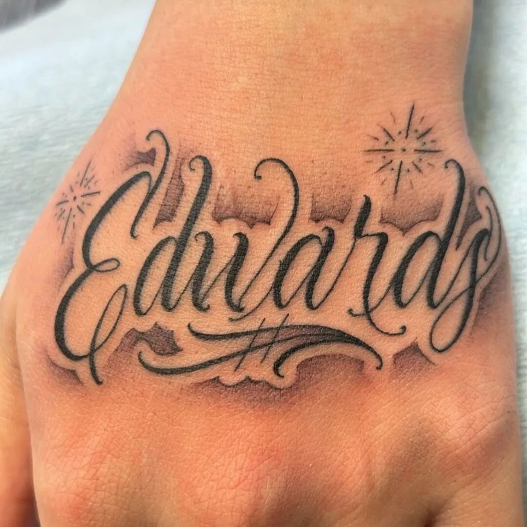 We do all styles here at Hand In Glove Tattoo. @dead_bob_tattoo does really nice lettering too! Message us or contact the artist directly. You can always call or text 562-204-6448