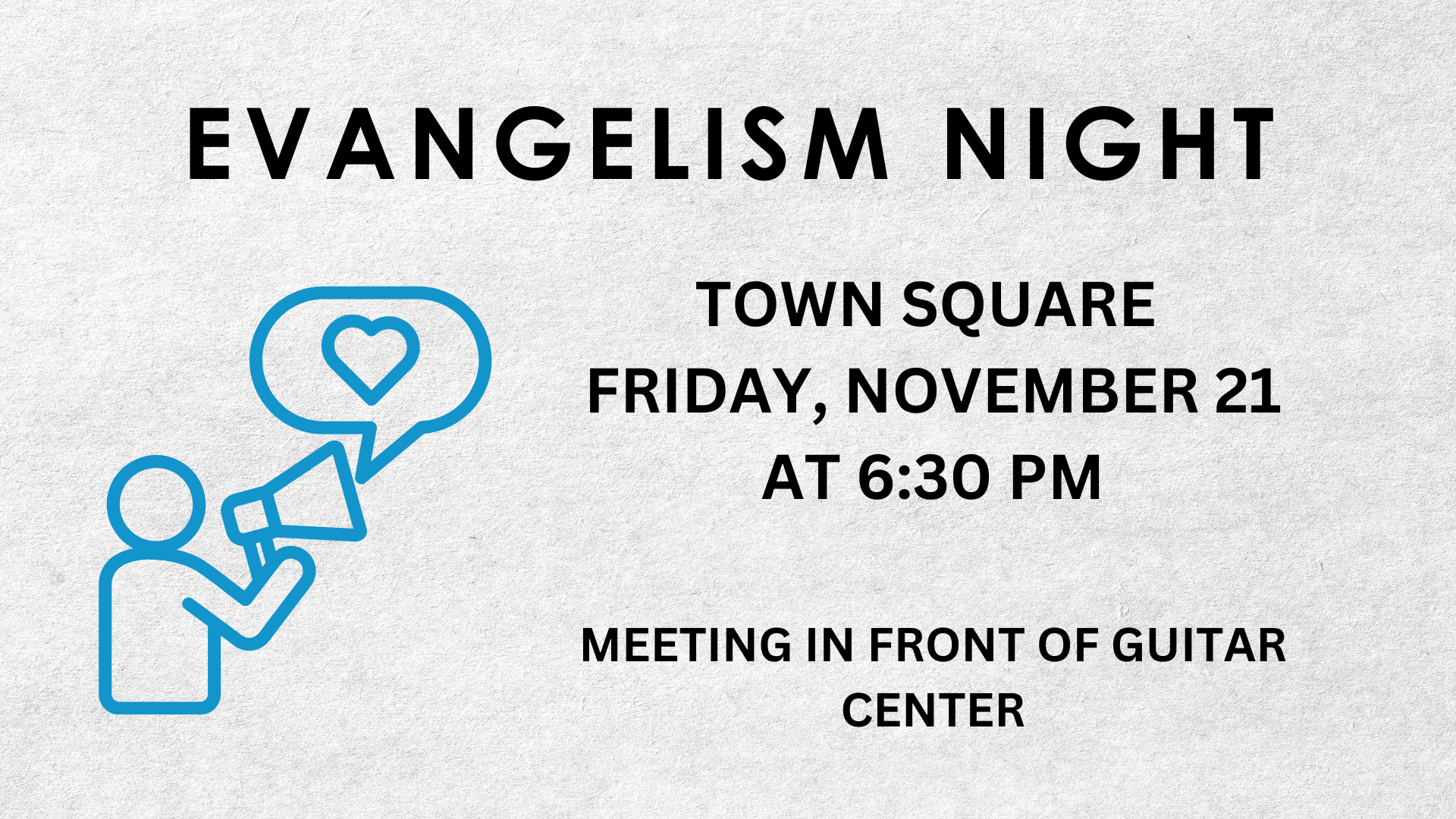 Evangelism Night 