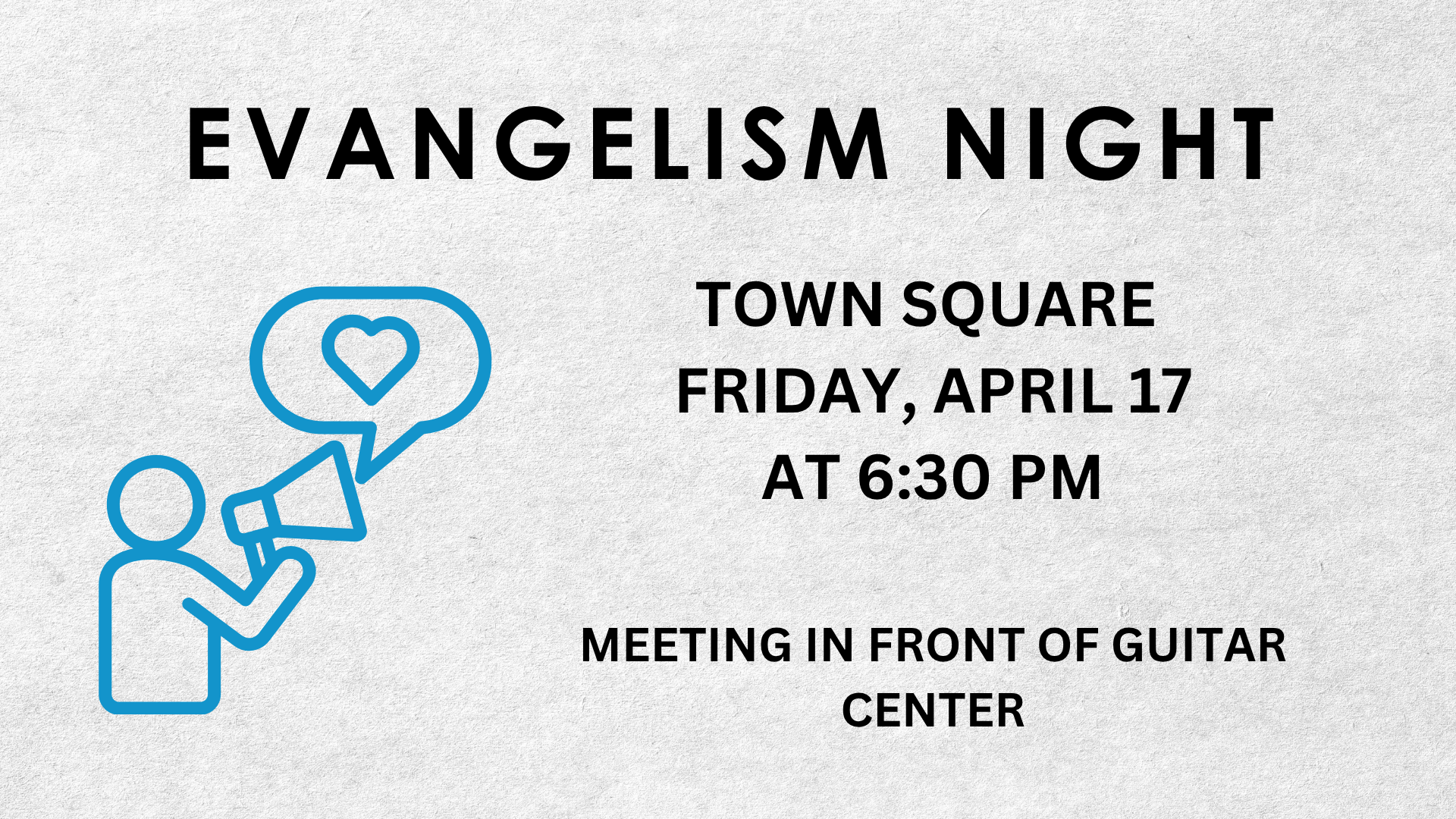 Evangelism Night