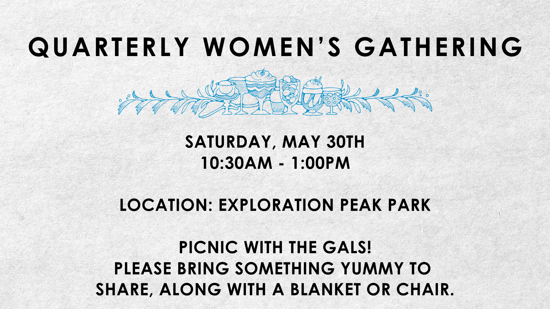 Quarterly Women’s Gathering