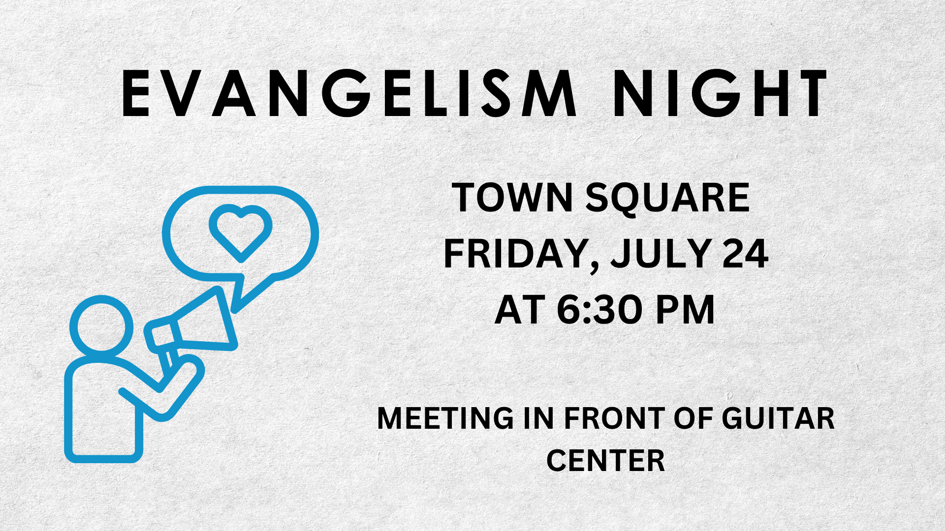 Evangelism Night