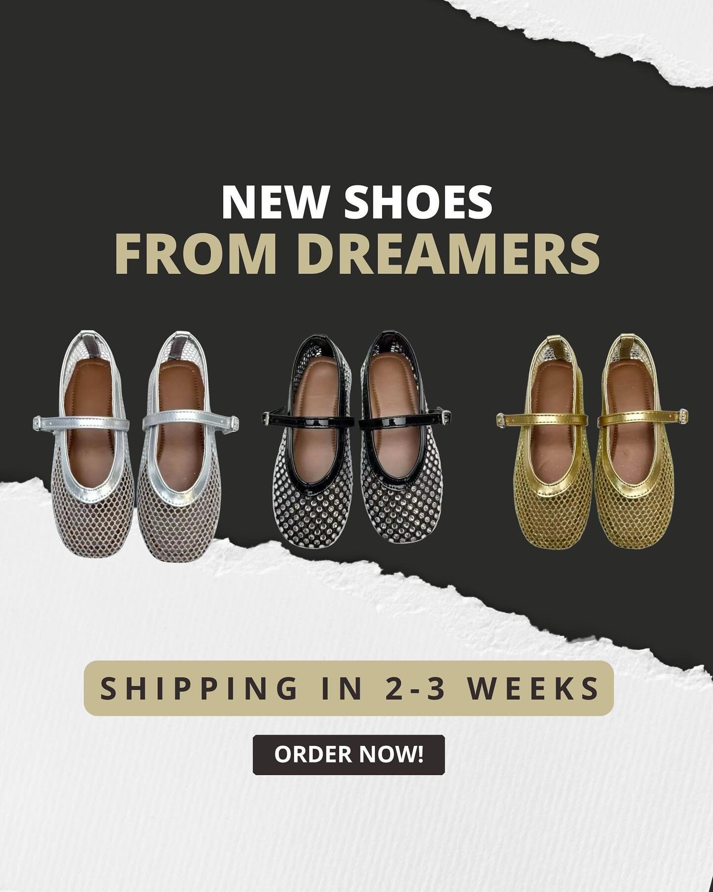 🚨New Shoe Alert! 🚨 NEW Lala shoes from @minidreamerskids shipping in 2-3 weeks 🖤