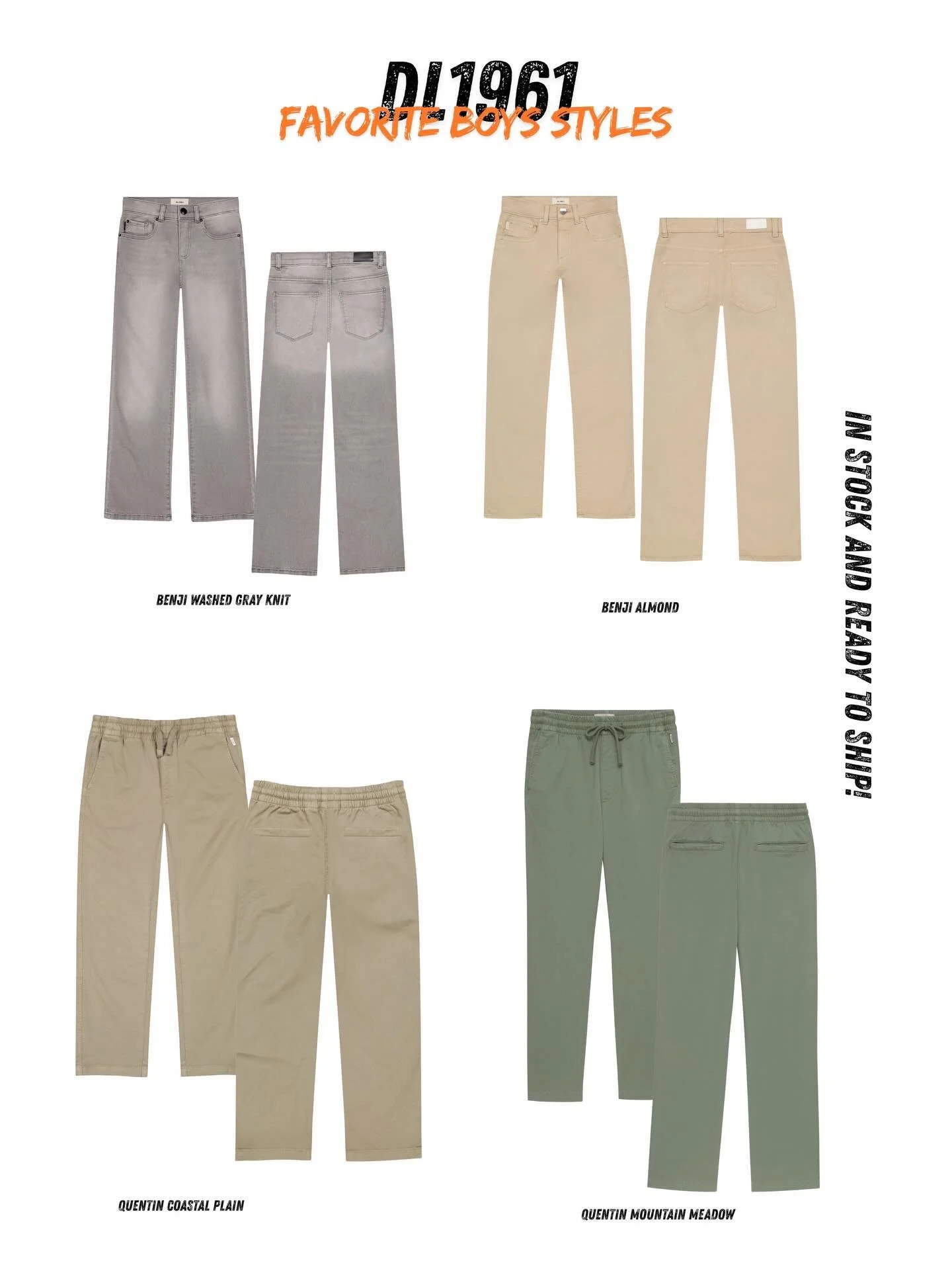 Stock up on your fave @dl1961denim boys styles 👖