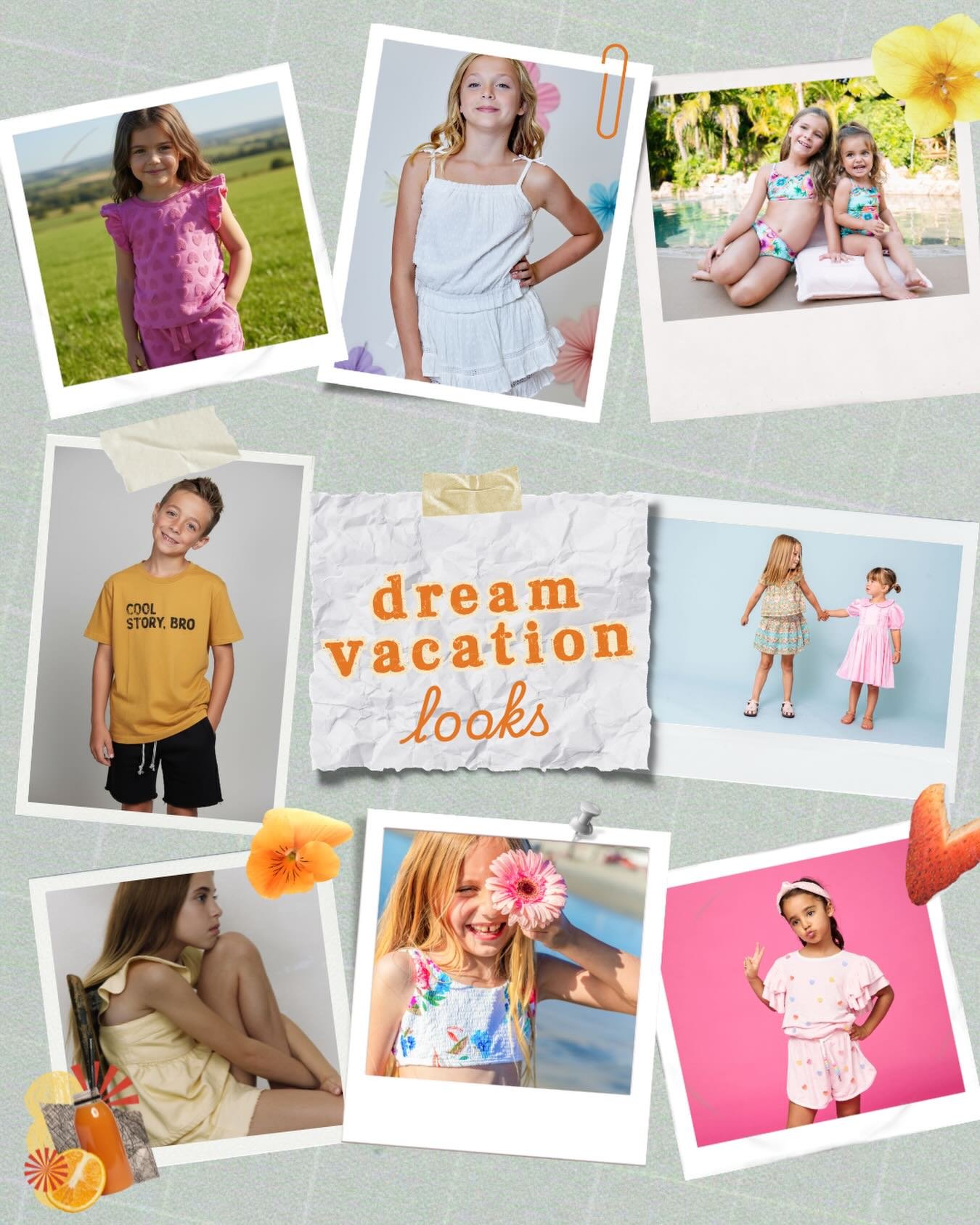 Check out all of our brands immediate and summer collections to complete those dreamy vacation looks. Comfort, style and cuteness galore!