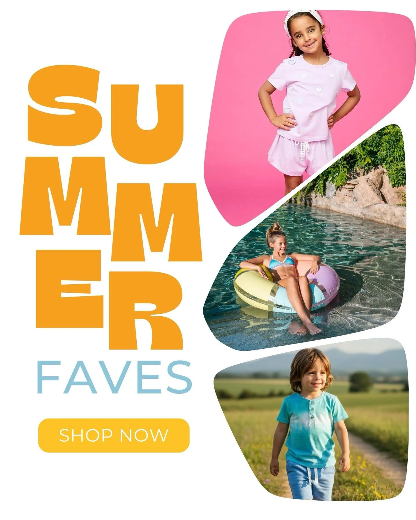 SUMMER FAVES ☀️ Shop now from @minidreamerskids @pqswim and @splendidla ⛱️
