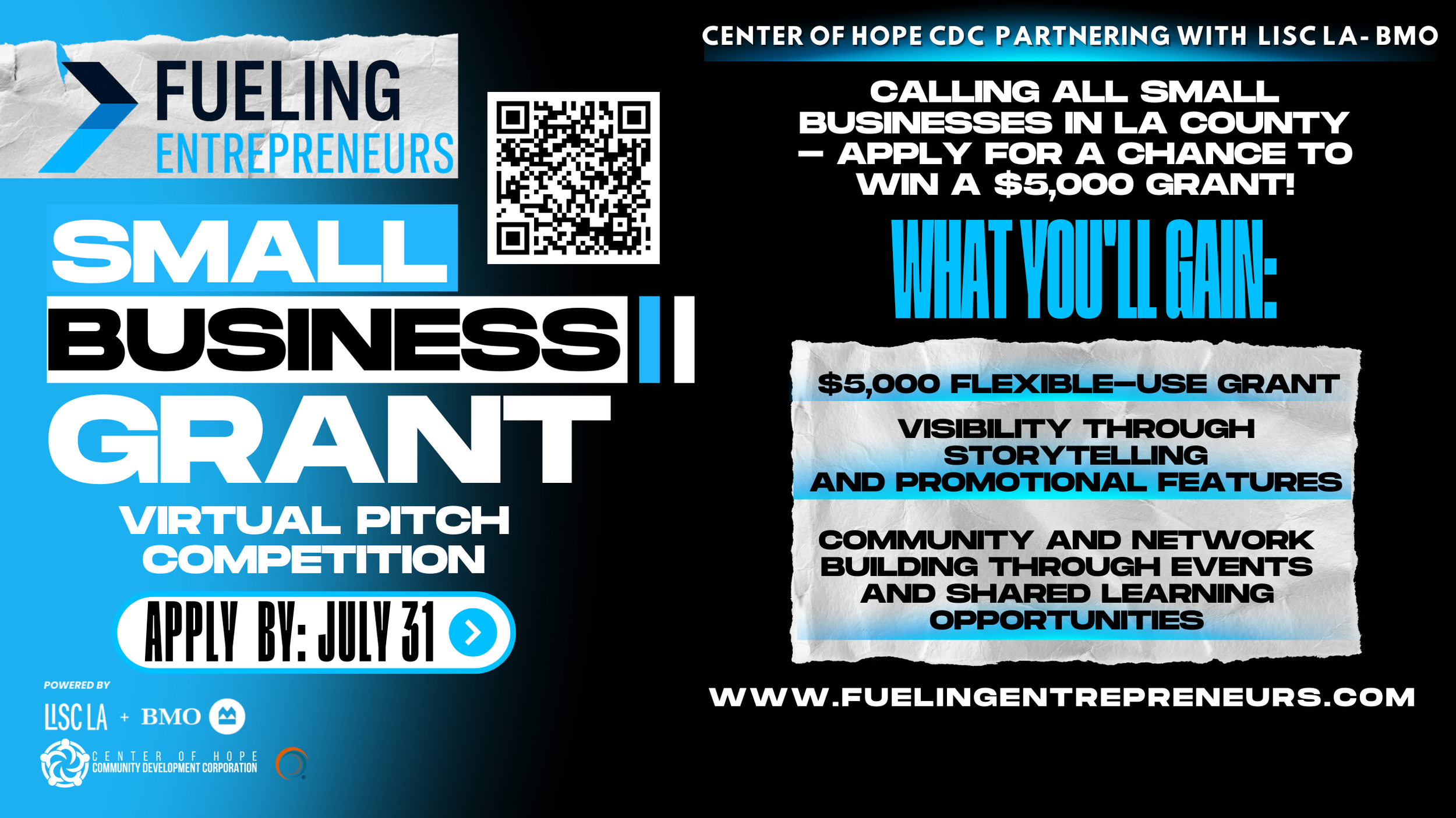 Fueling Entrepreneurs small business grant