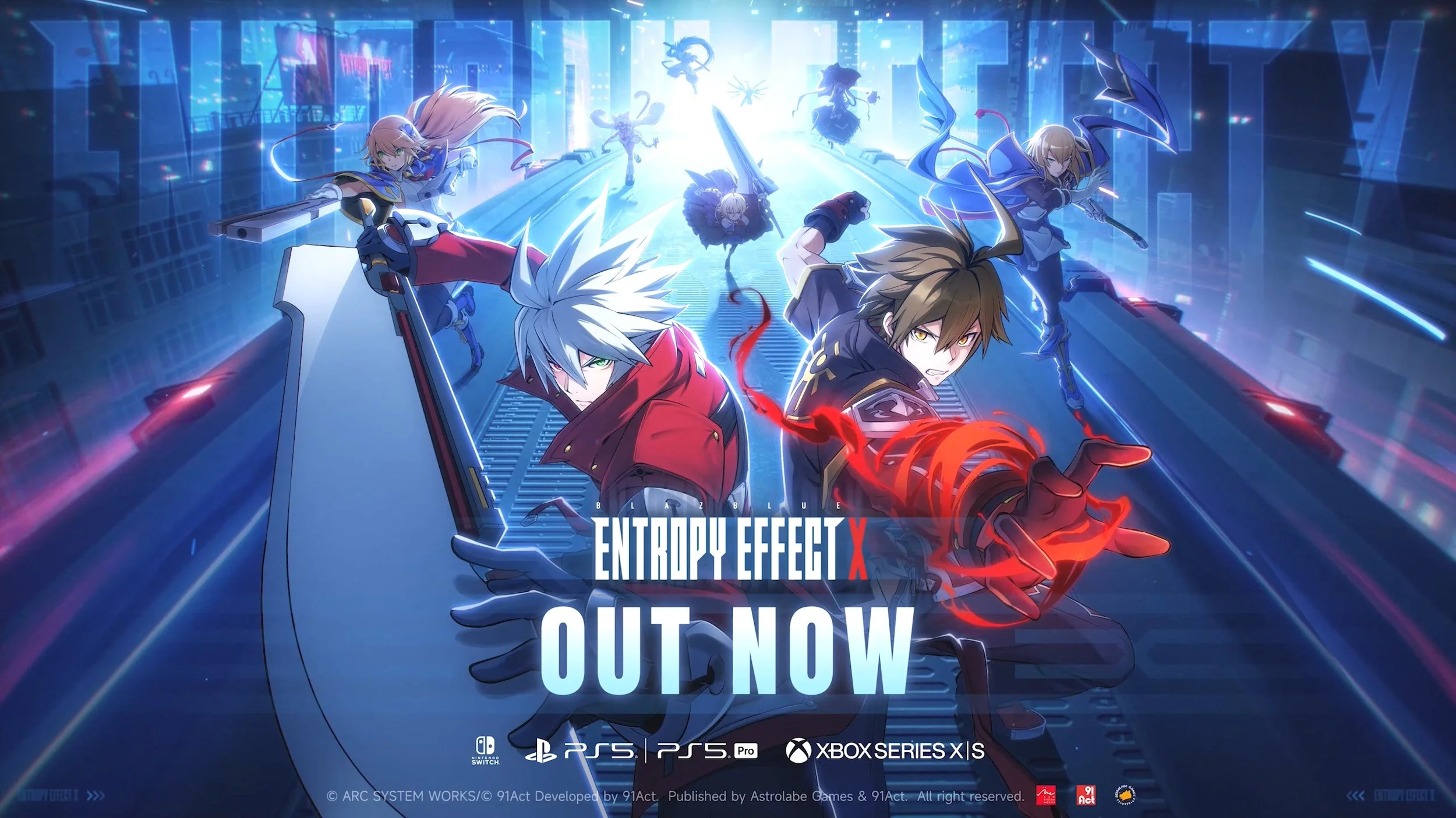 BlazBlue Entropy Effect X Launches Globally Today!