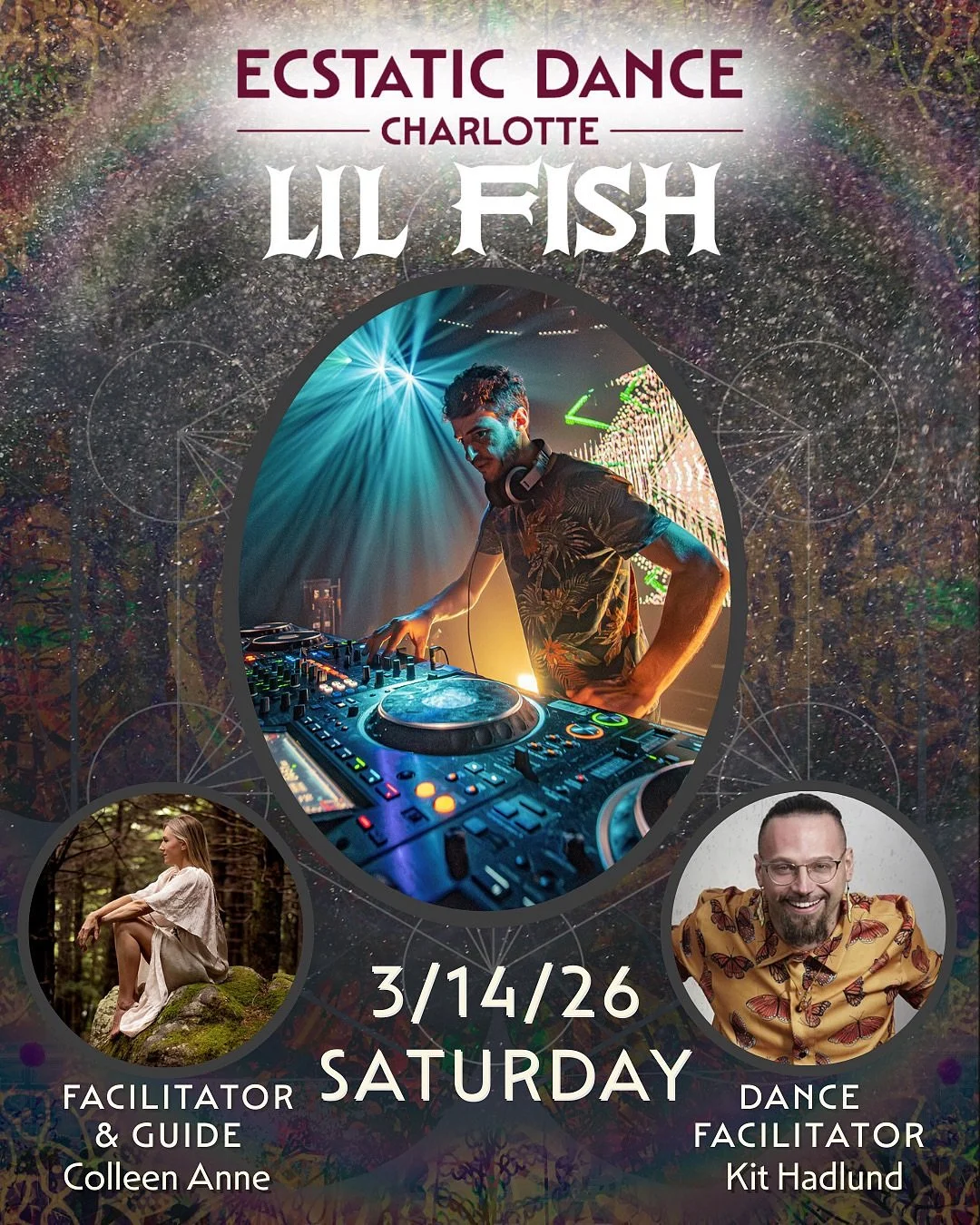 Ecstatic Dance Charlotte - Lil Fish 