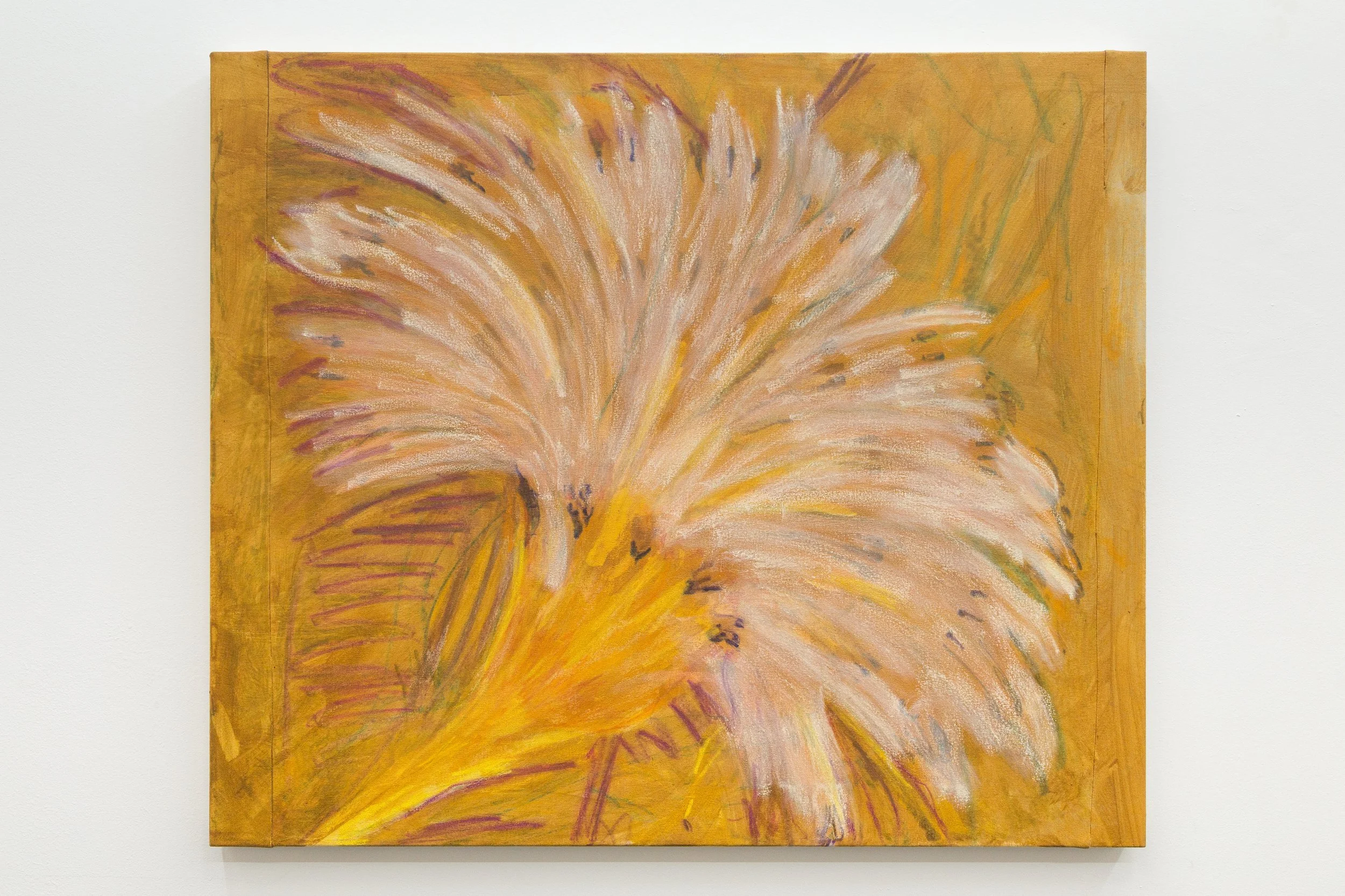 Choral Field Vision
100 x 180cm
Acrylic and oil on canvas

Documentation by Panisa Ongwat