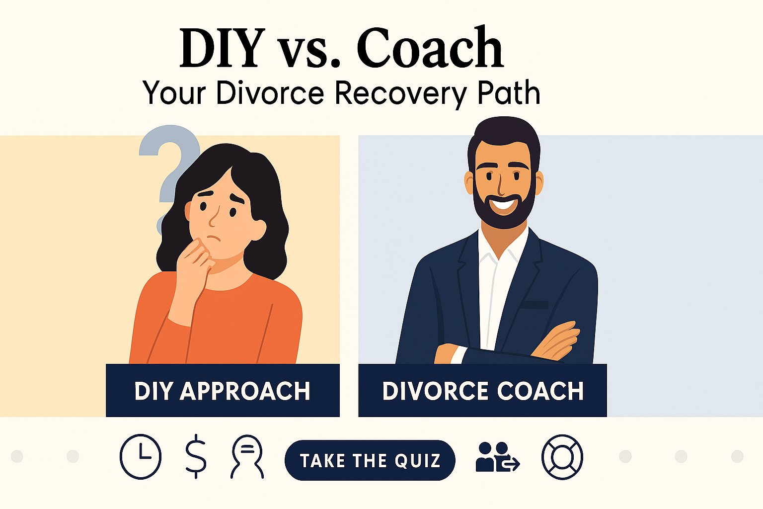 DIY vs. Coach: Your Divorce Recovery Path