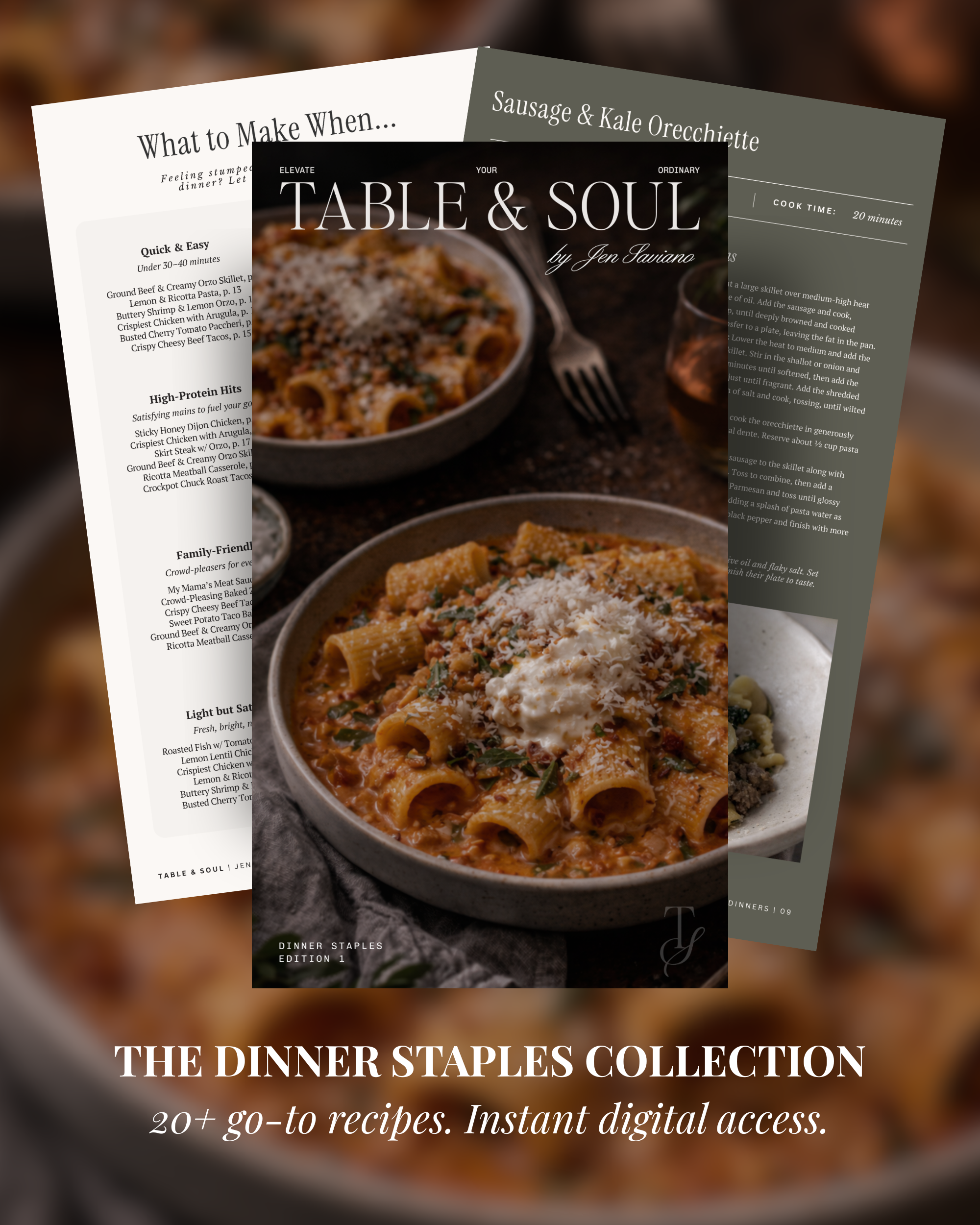 T&S Dinner Staples, Volume I