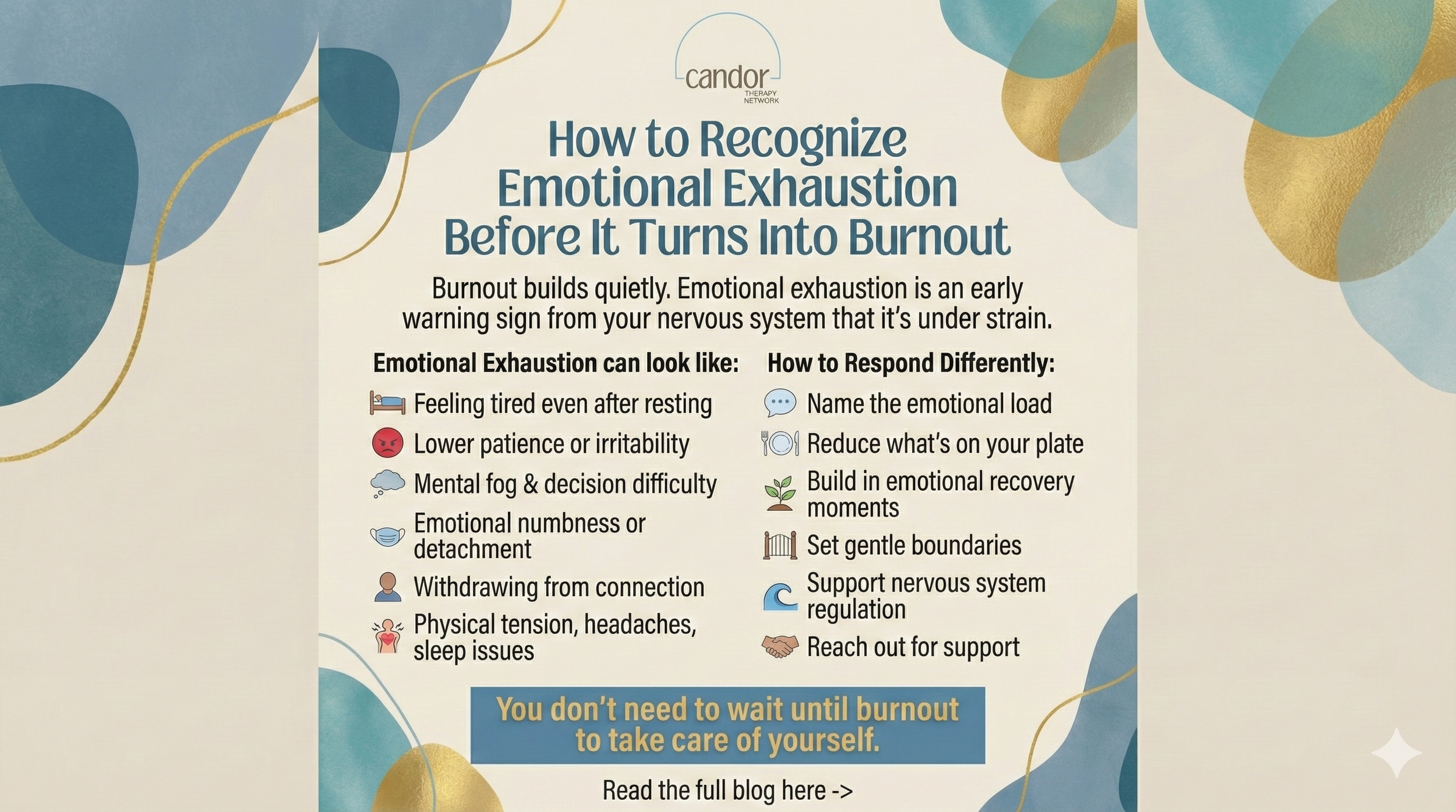 How to Recognize Emotional Exhaustion Before It Turns Into Burnout
