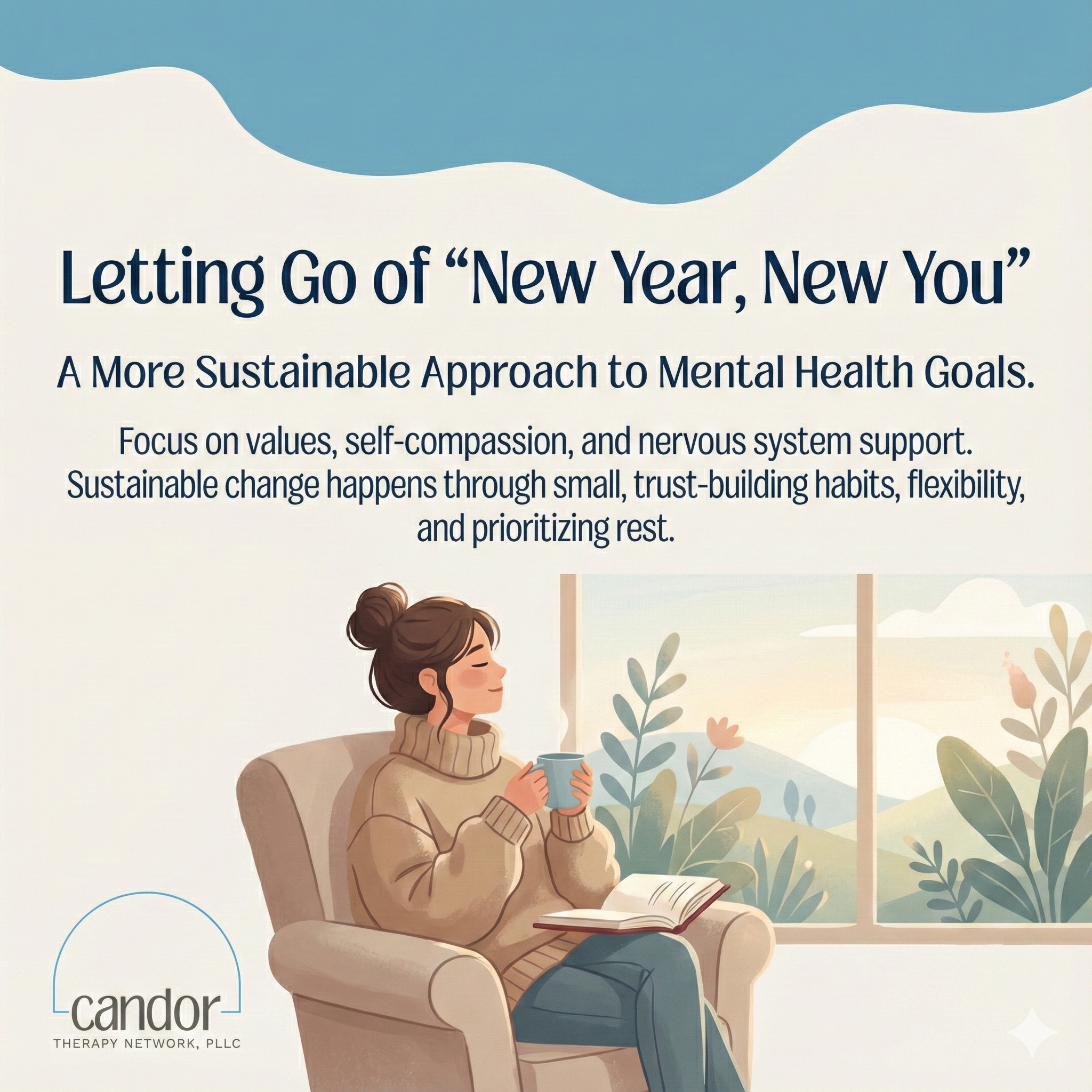 Letting Go of “New Year, New You”: A More Sustainable Approach to Mental Health Goals